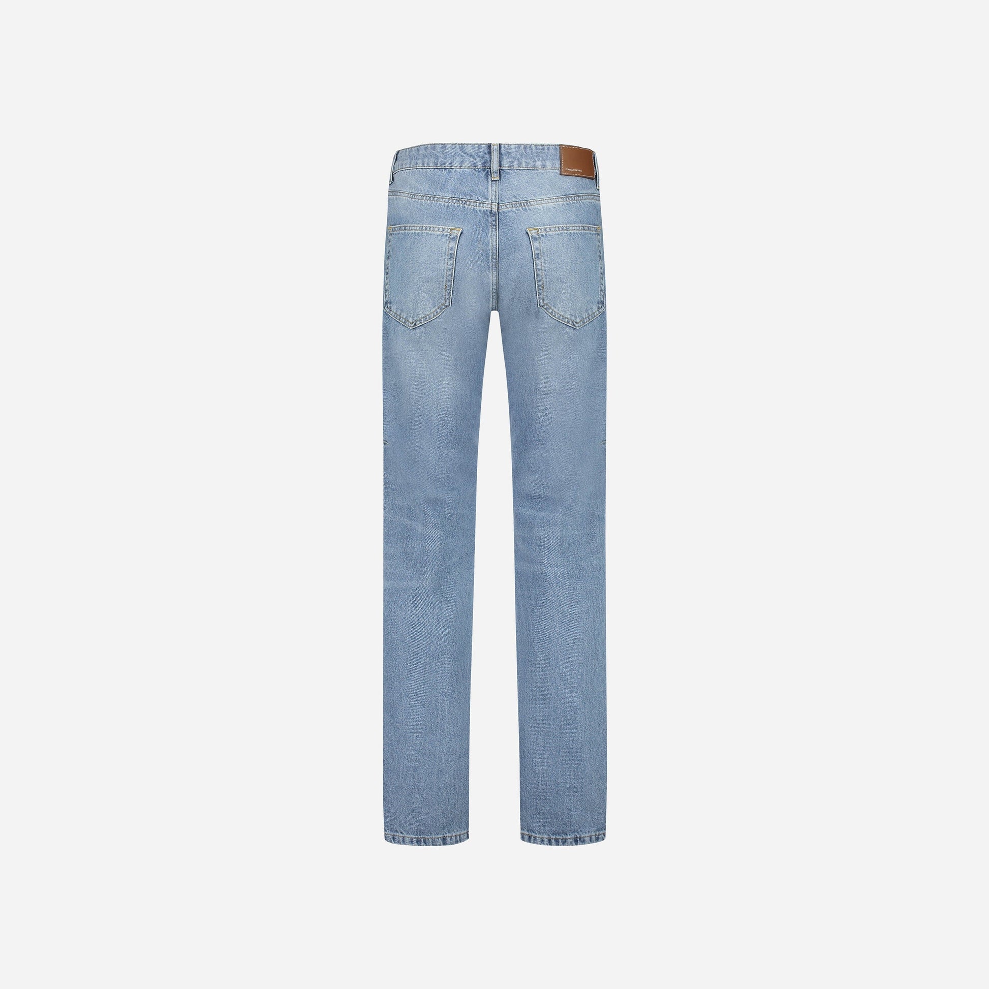 Straight Jeans Blue Denim