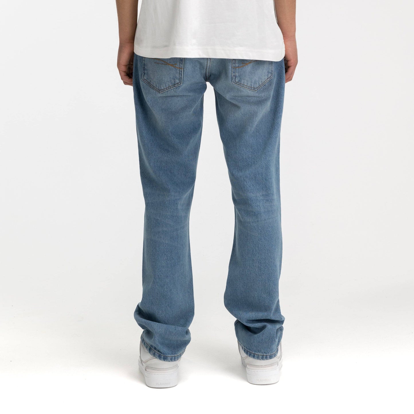 Straight Jeans | Blue Denim