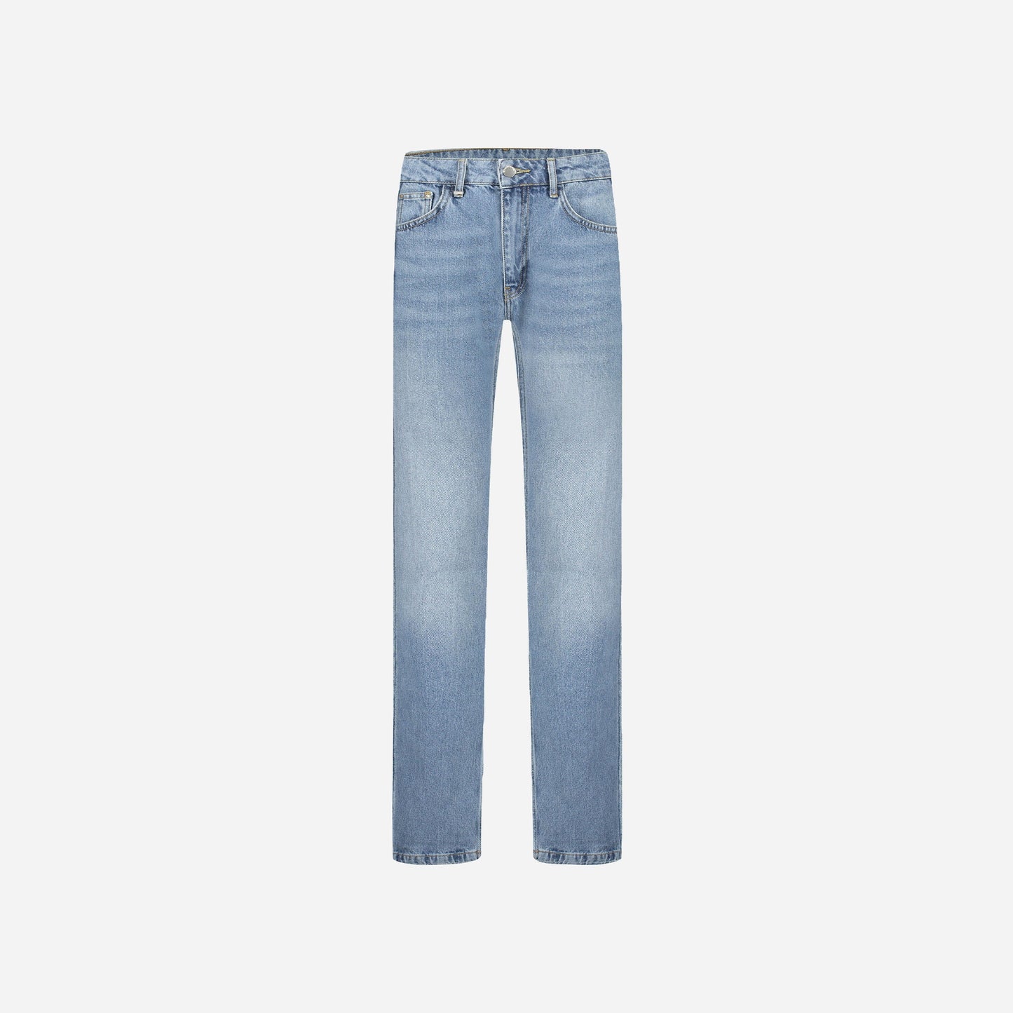 Straight Jeans Blue Denim