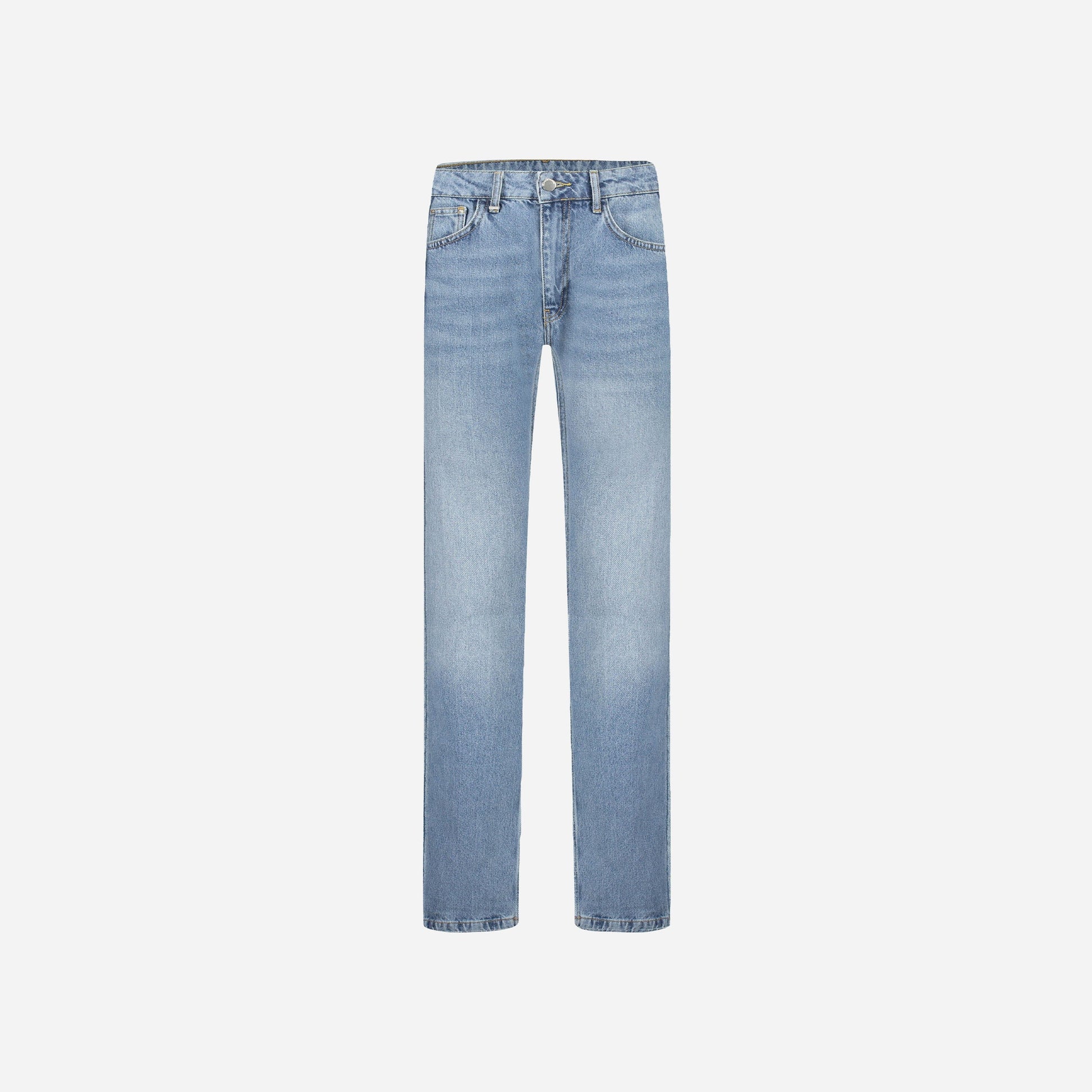 Straight Jeans Blue Denim