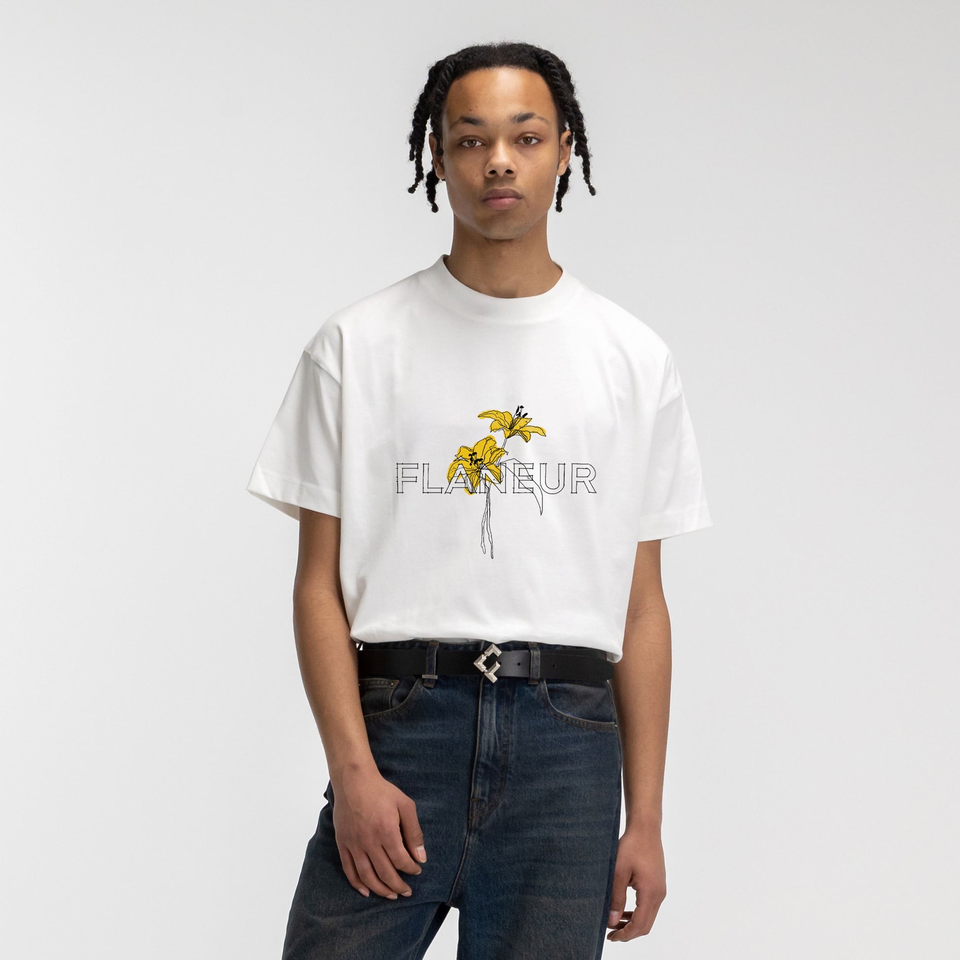 T-Shirt La Fleur White