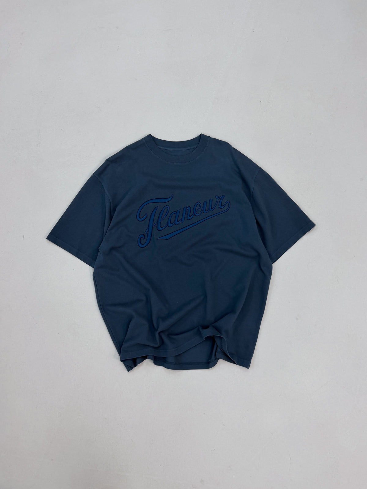 Embroidered Logo T-Shirt | Navy