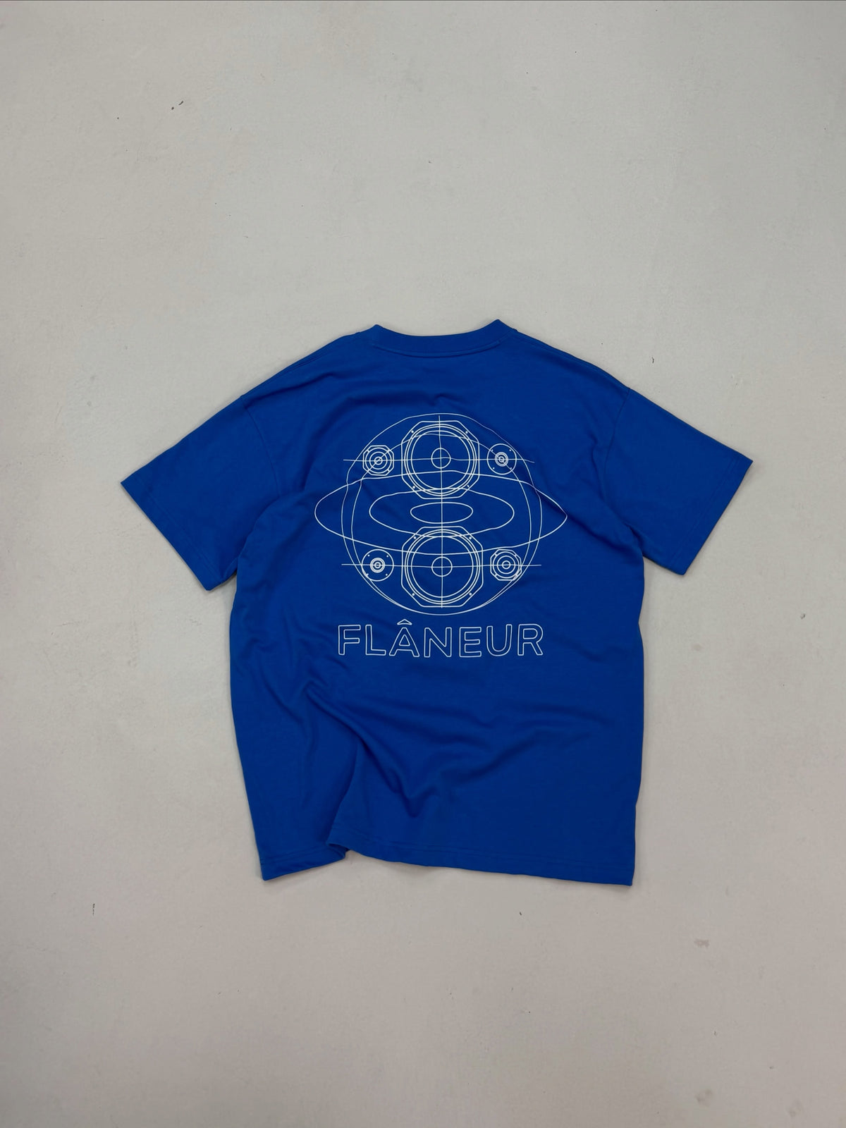 Speaker T-Shirt | Blue/White