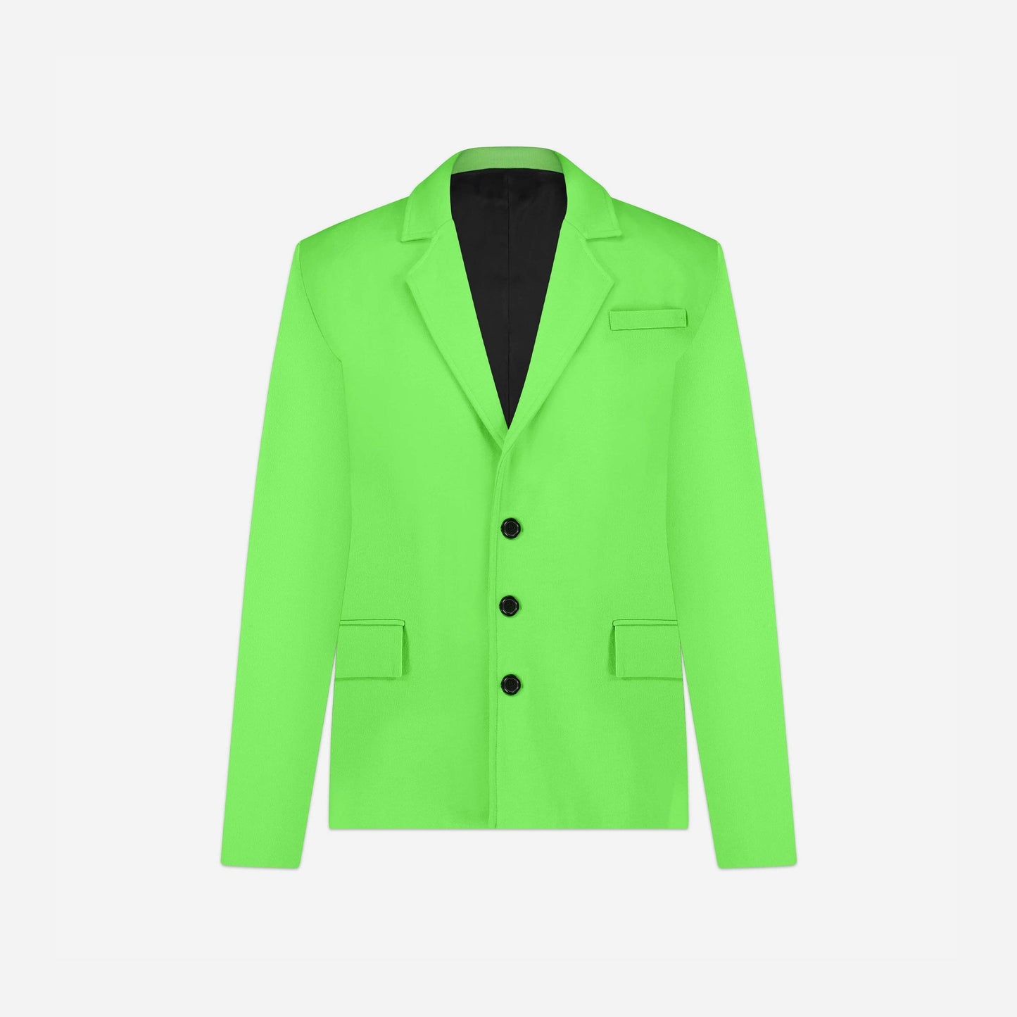 Terry Cotton Blazer | Green