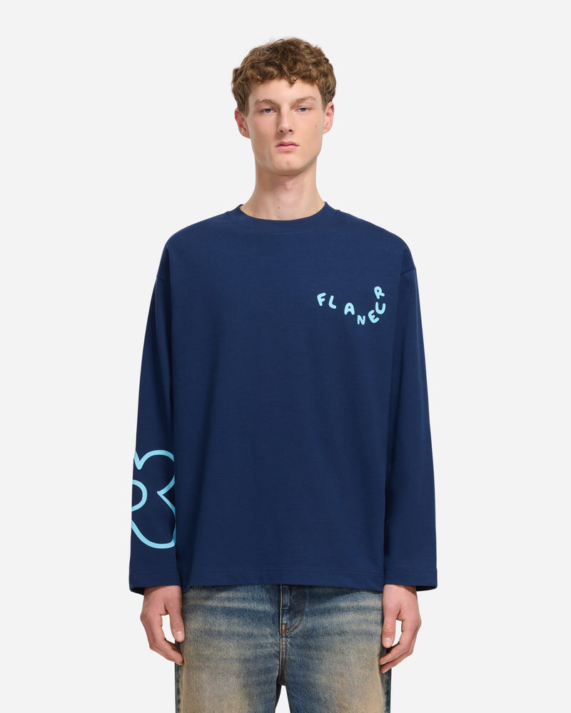 Blossom Long Sleeve | Navy
