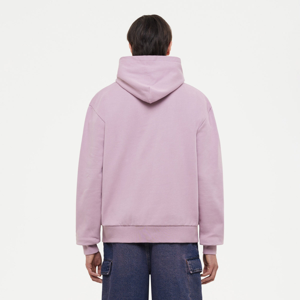 Tonal Logo Hoodie | Mauve