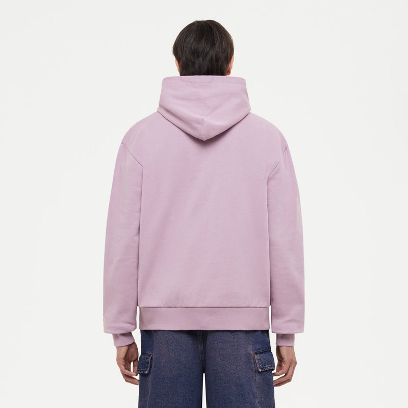 Tonal Logo Hoodie | Mauve