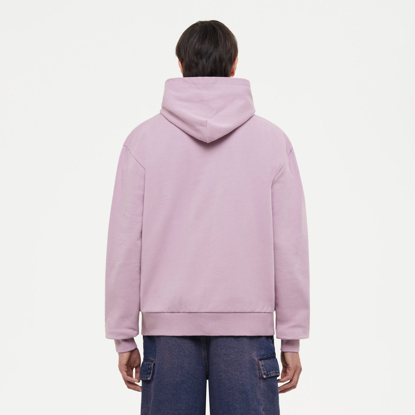 Tonal Logo Hoodie Mauve