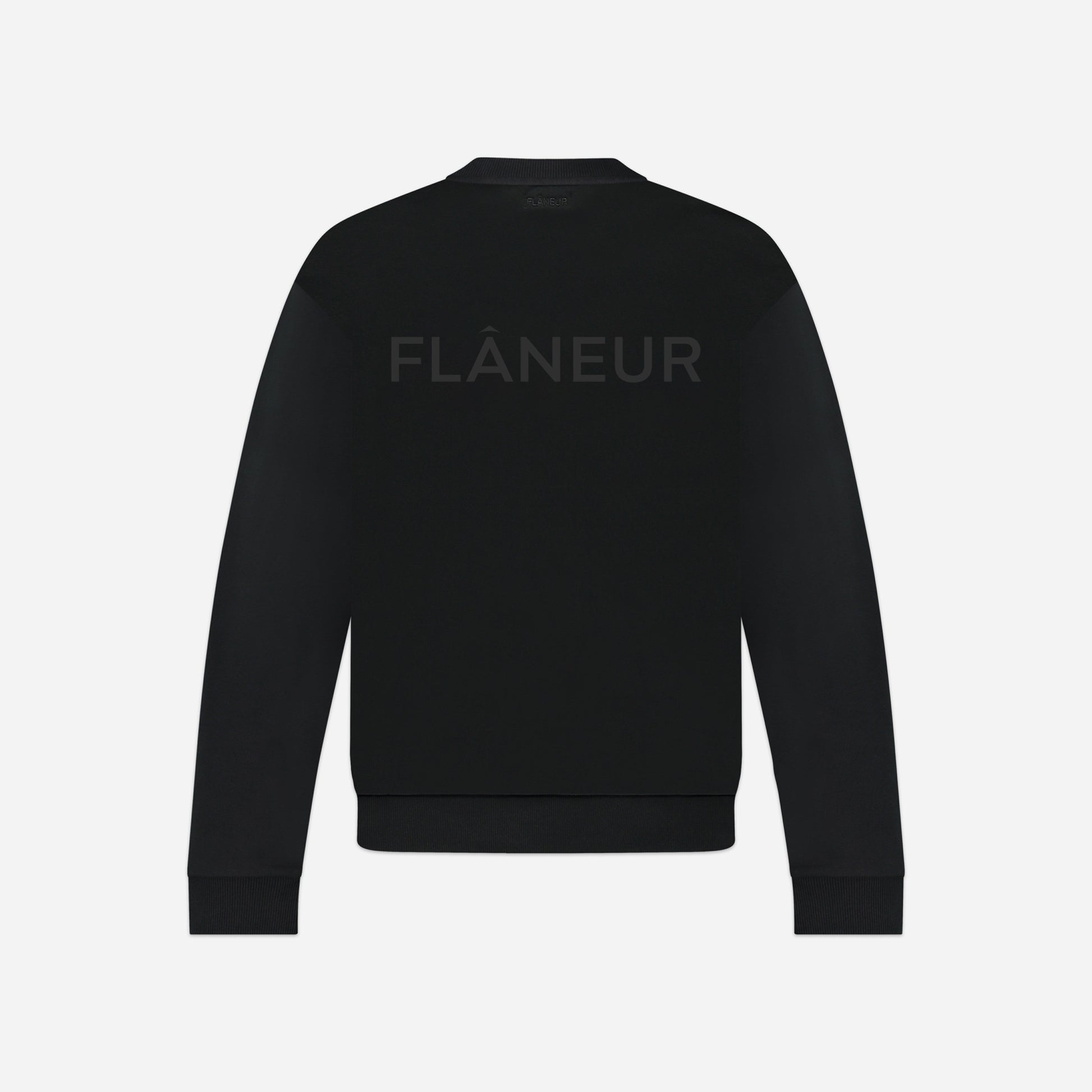 Tonal Logo Sweater Black