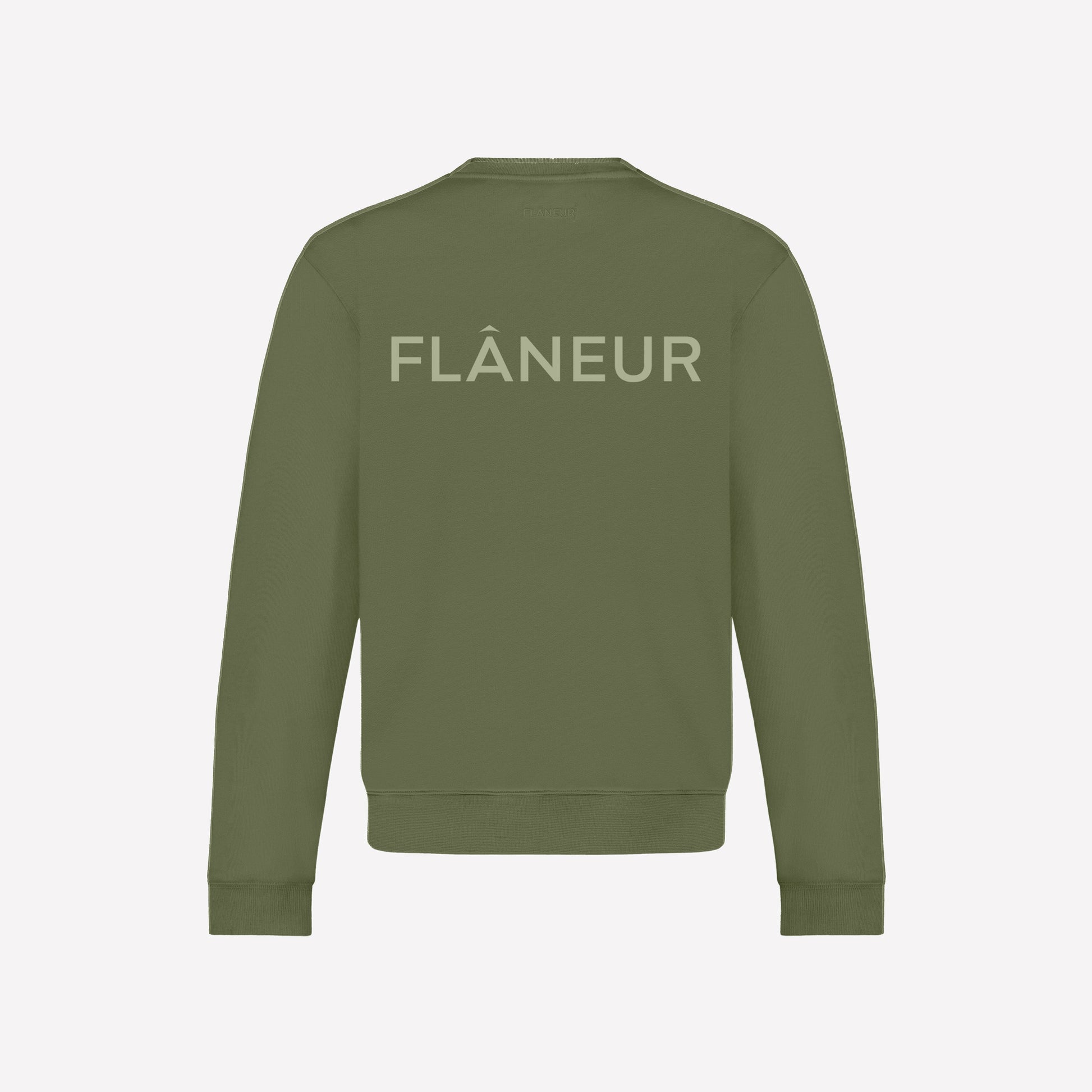 Tonal Logo Sweater Green