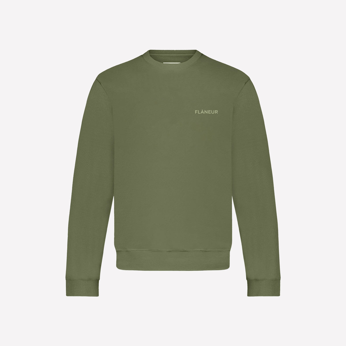 Tonal Logo Sweater | Green