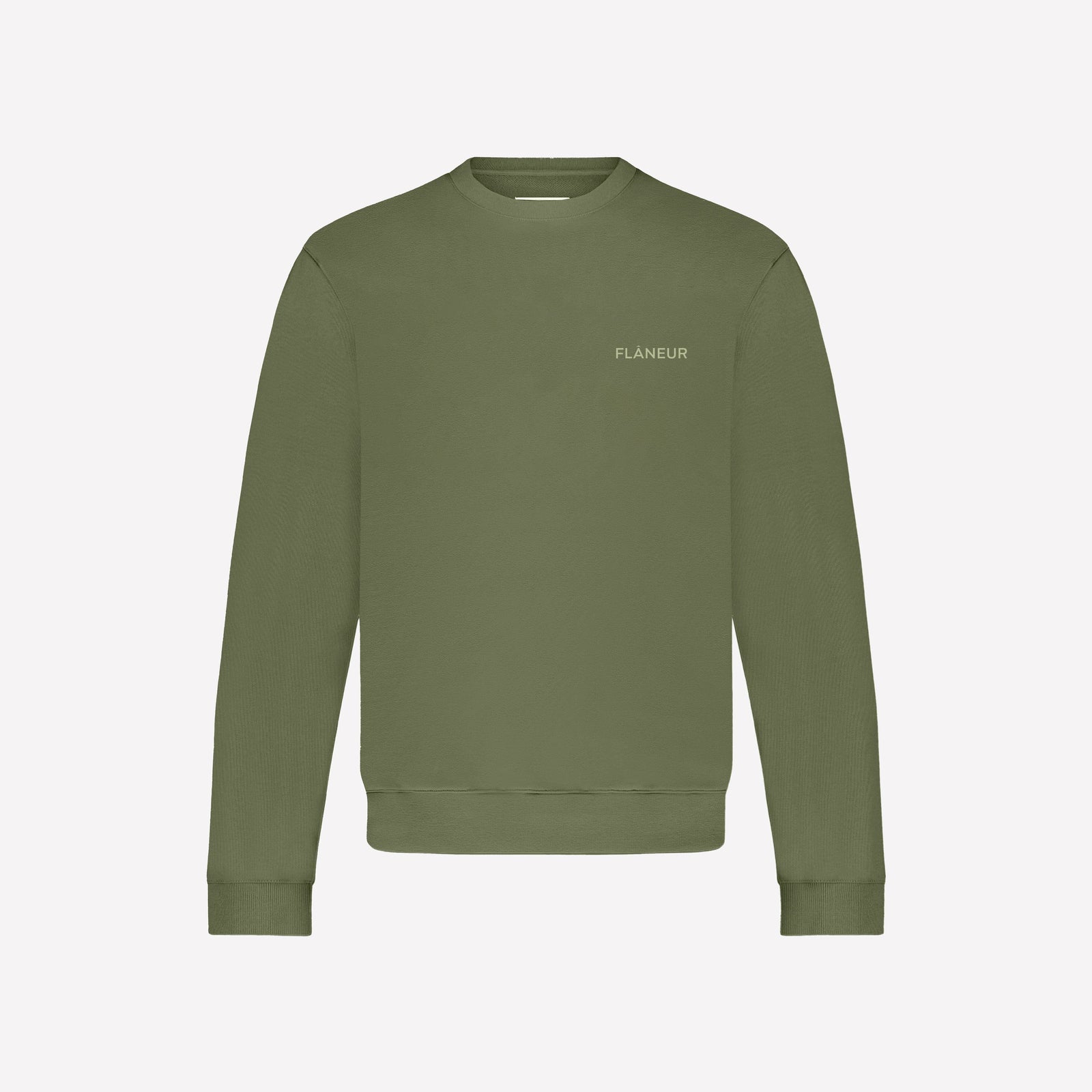 Tonal Logo Sweater | Green