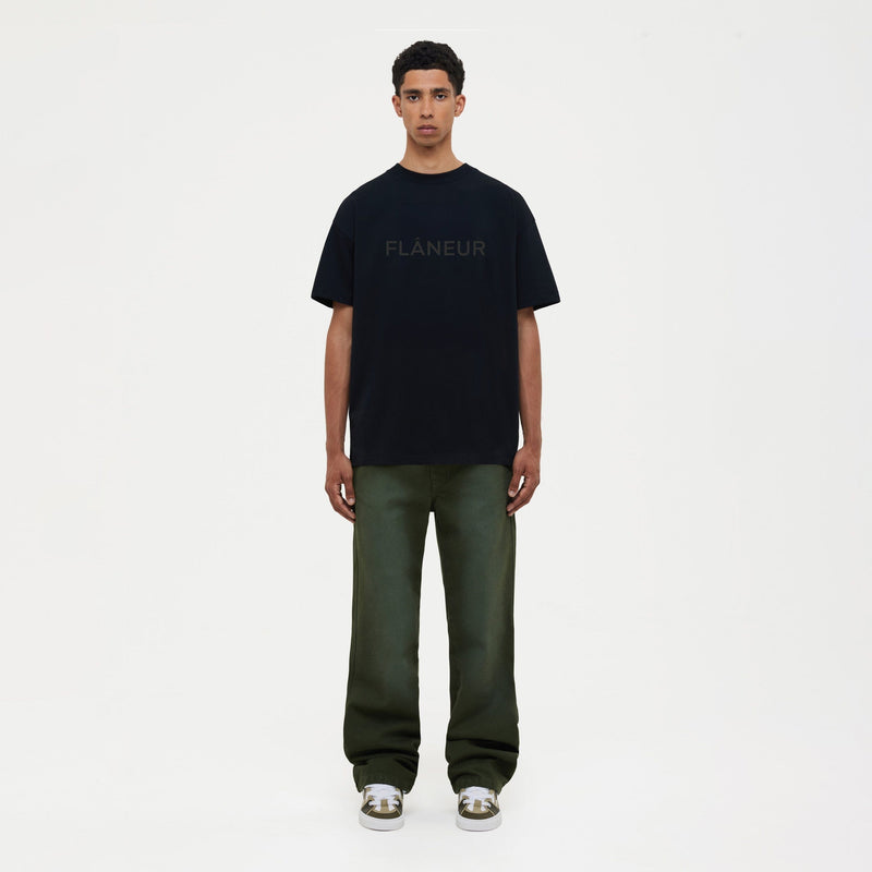 Tonal Logo T-Shirt | Black