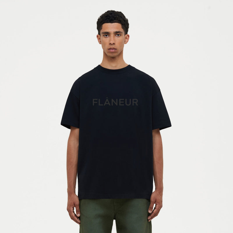 Tonal Logo T-Shirt | Black