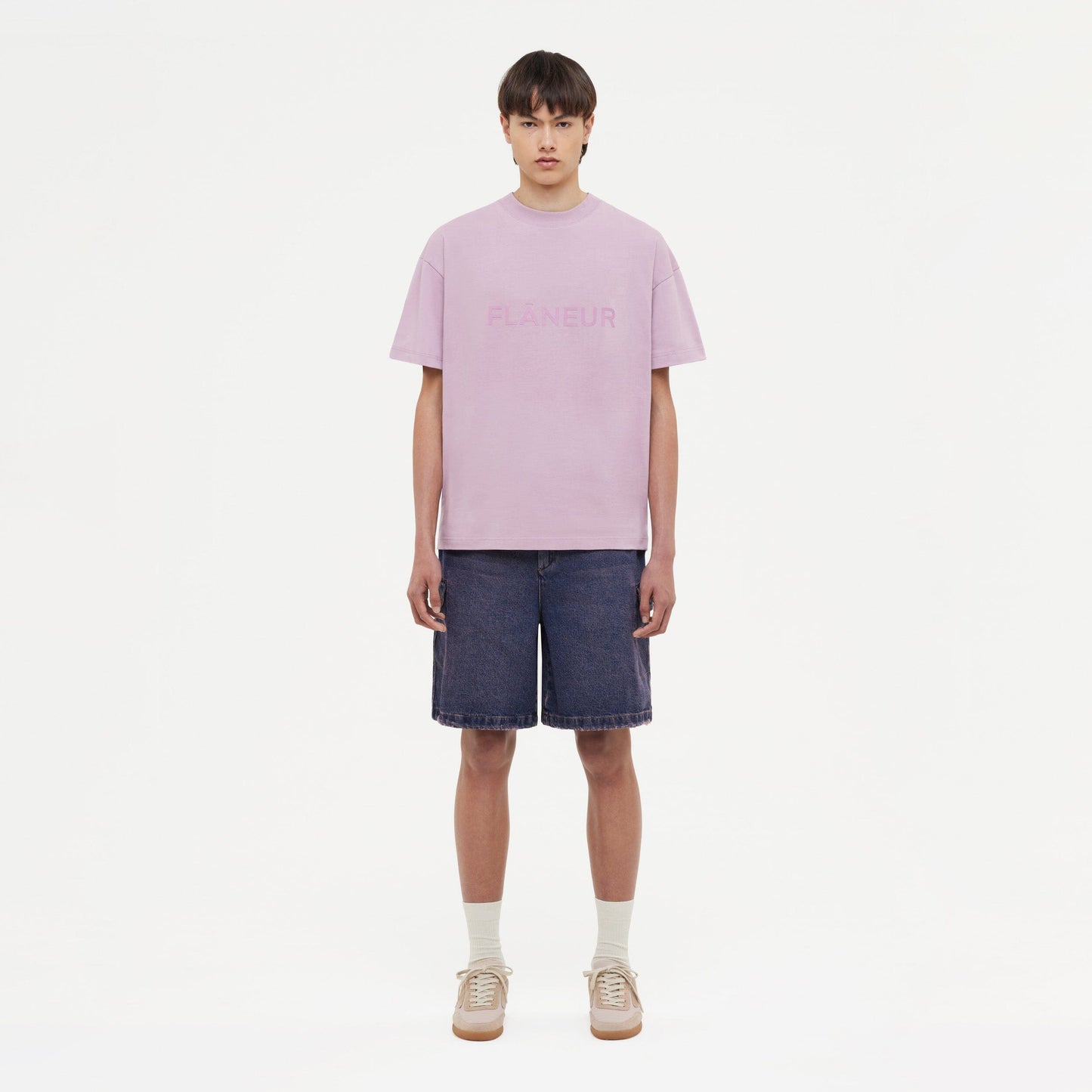 Tonal Logo T-Shirt Mauve