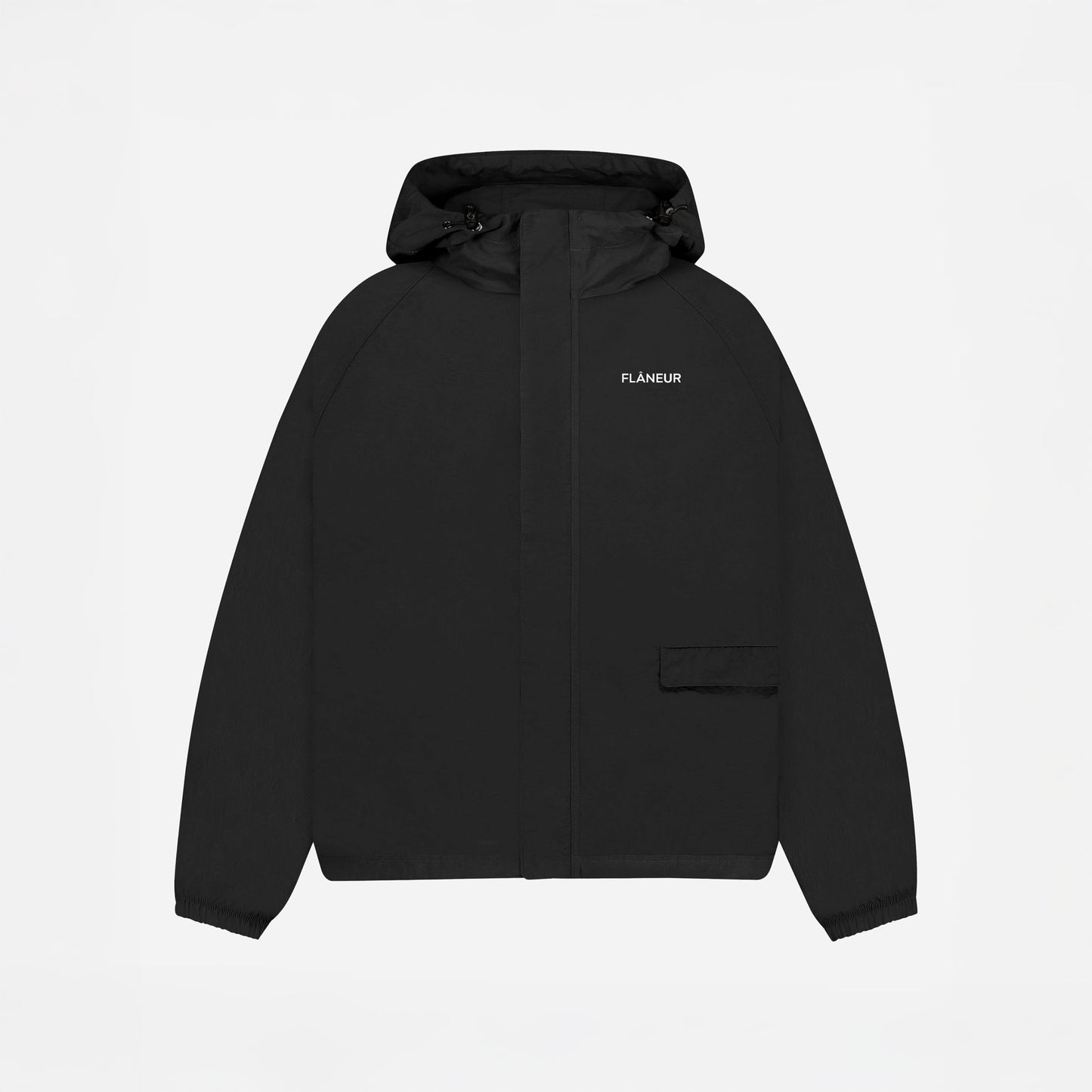 Turtle Nylon Jacket | Black