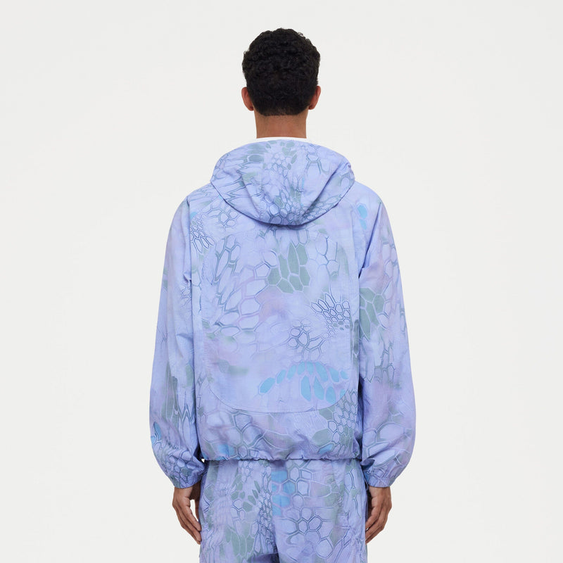 Turtle Nylon Jacket | Blue/Purple