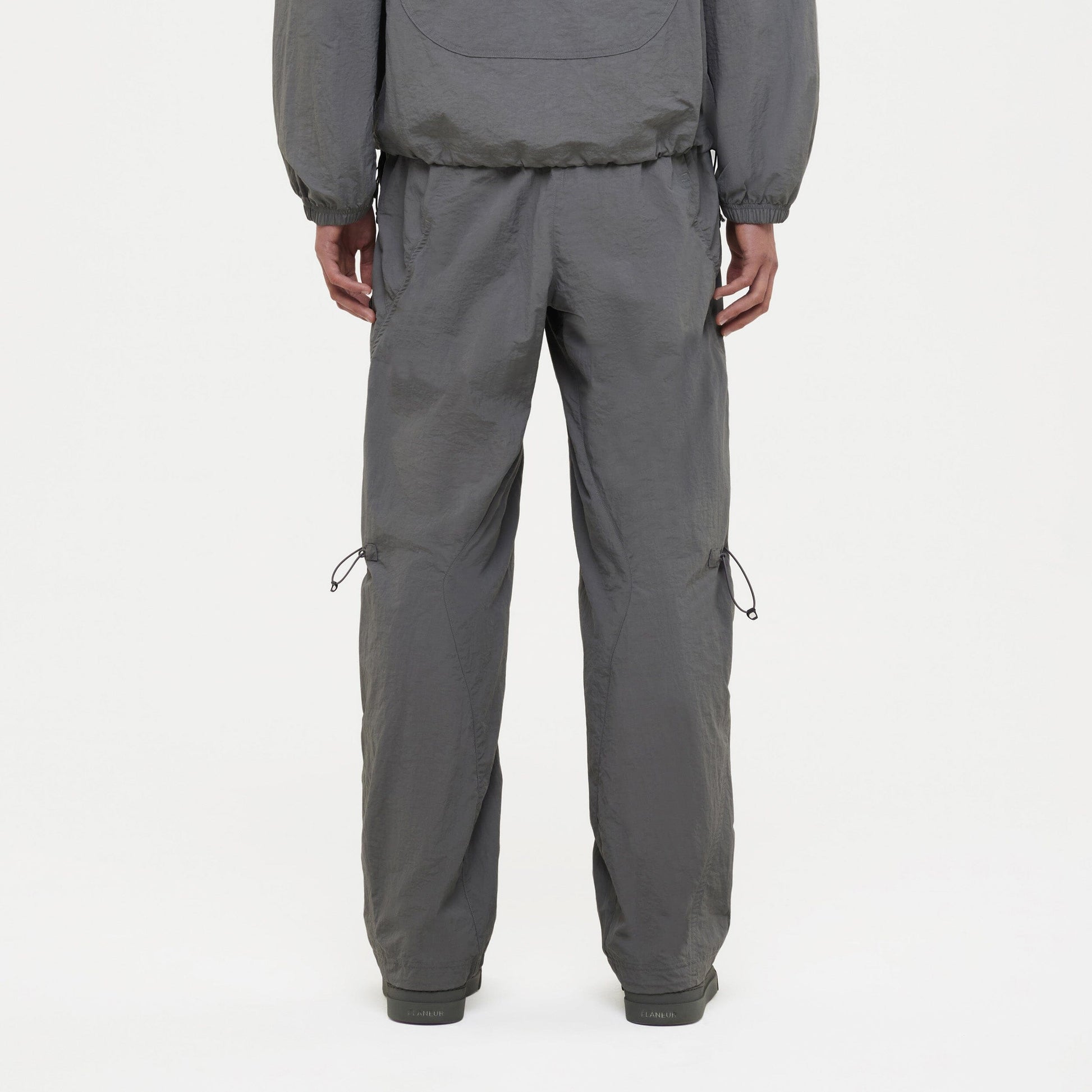 Turtle nylon Trousers Grey