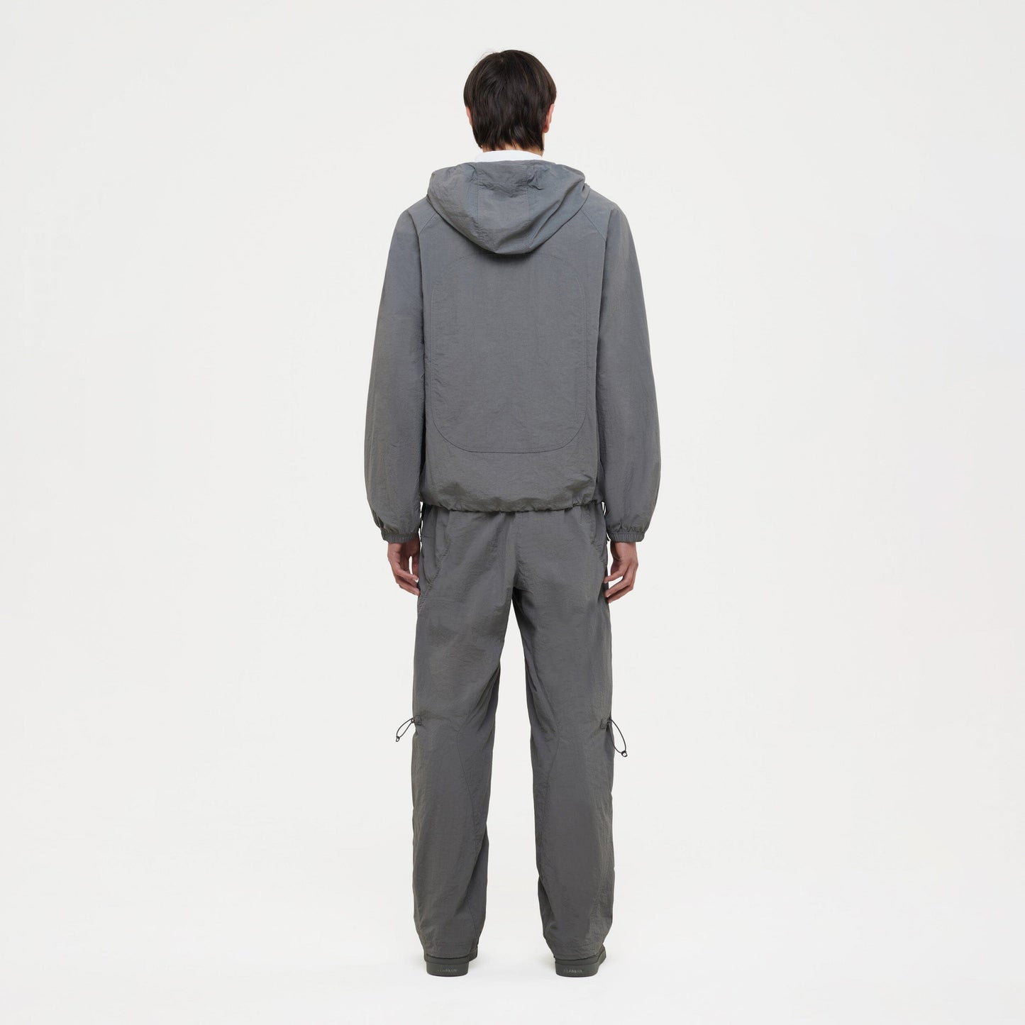 Turtle nylon Trousers Grey