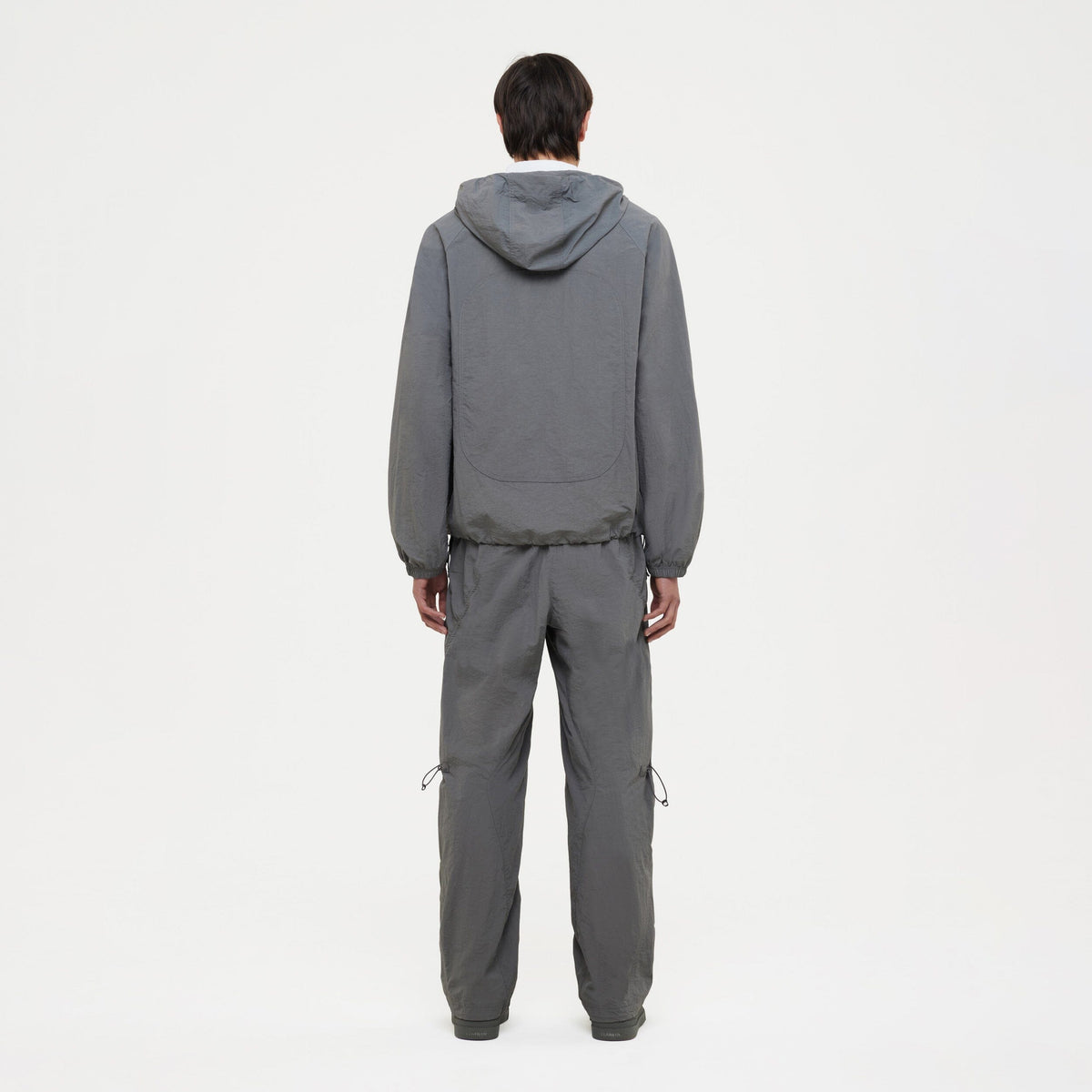 Turtle Nylon Trousers | Grey