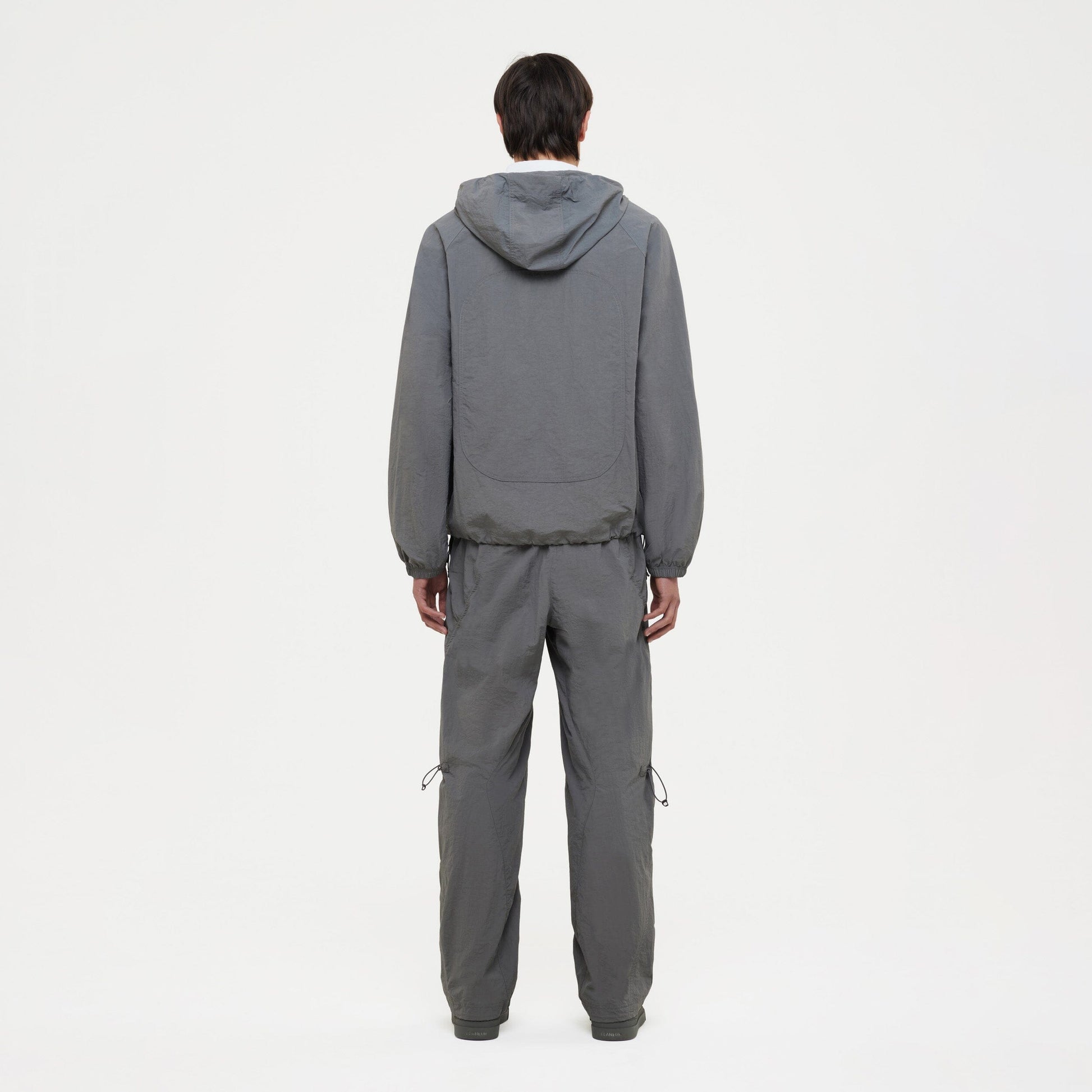 Turtle Nylon Trousers | Grey
