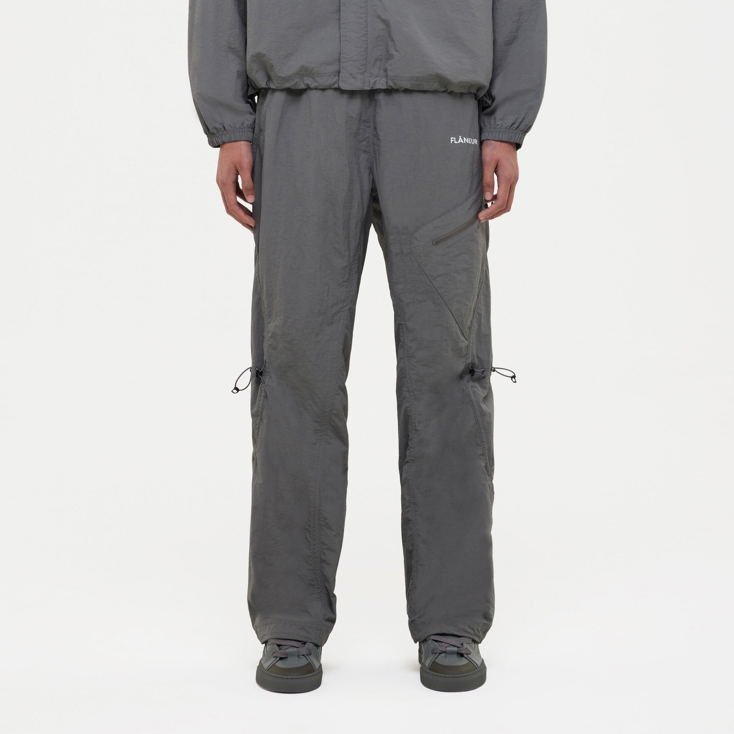 パンツ ZEROPLANET NYLON TUTU TRAINING PANTS GREY Z25HPT01GY ZW X GW Straight Leg Track Pants With - Olive You Z1B000509