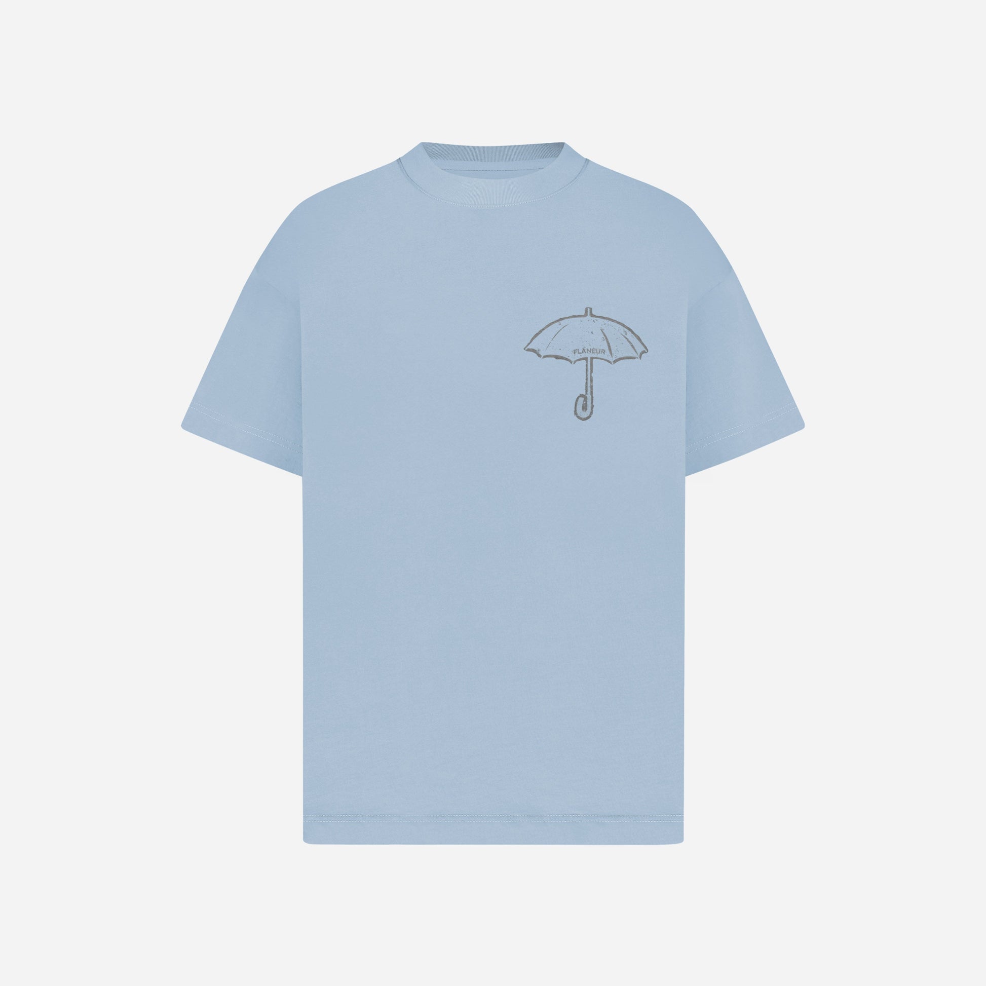 Umbrella T-Shirt Blue