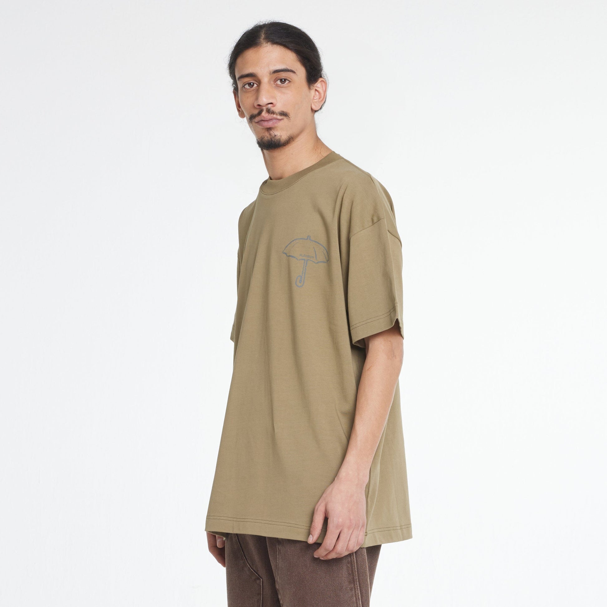 Umbrella T-Shirt Khaki