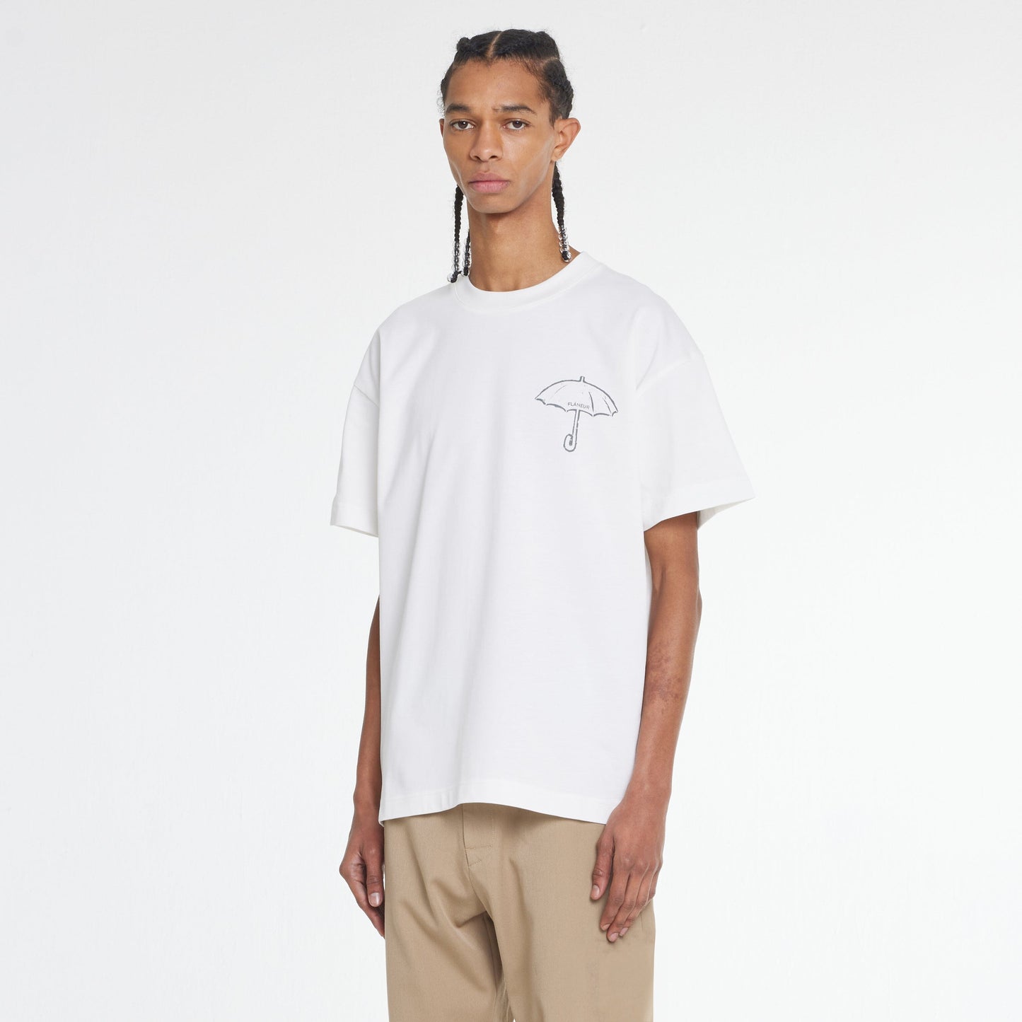 Umbrella T-Shirt Weiß