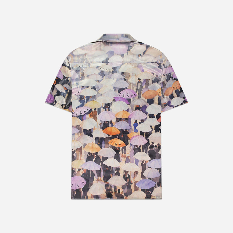 Umbrella Viscose Shirt | Purple