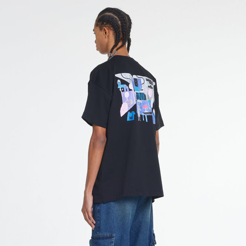 Upside Down T-Shirt | Black