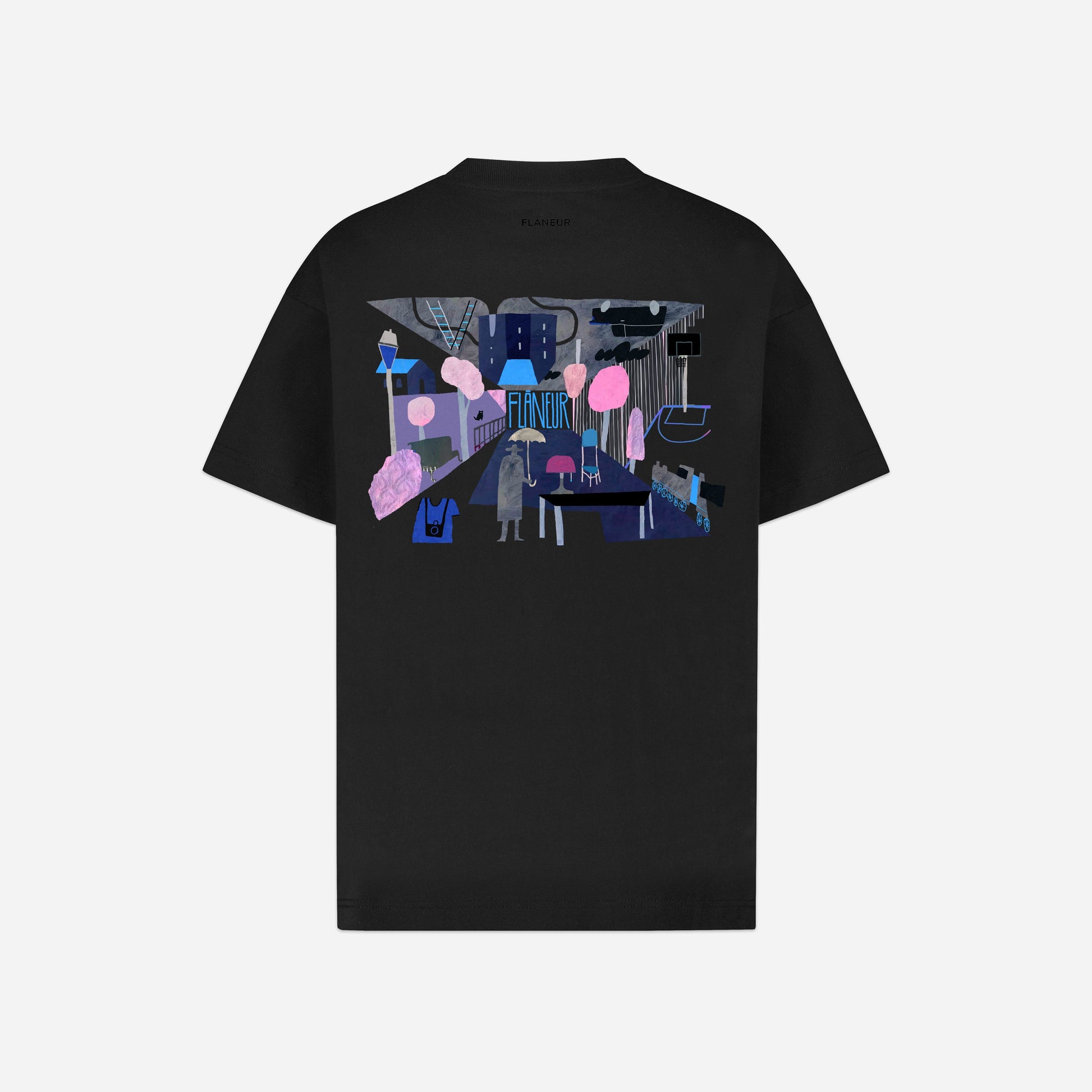 Upside Down T-Shirt Black