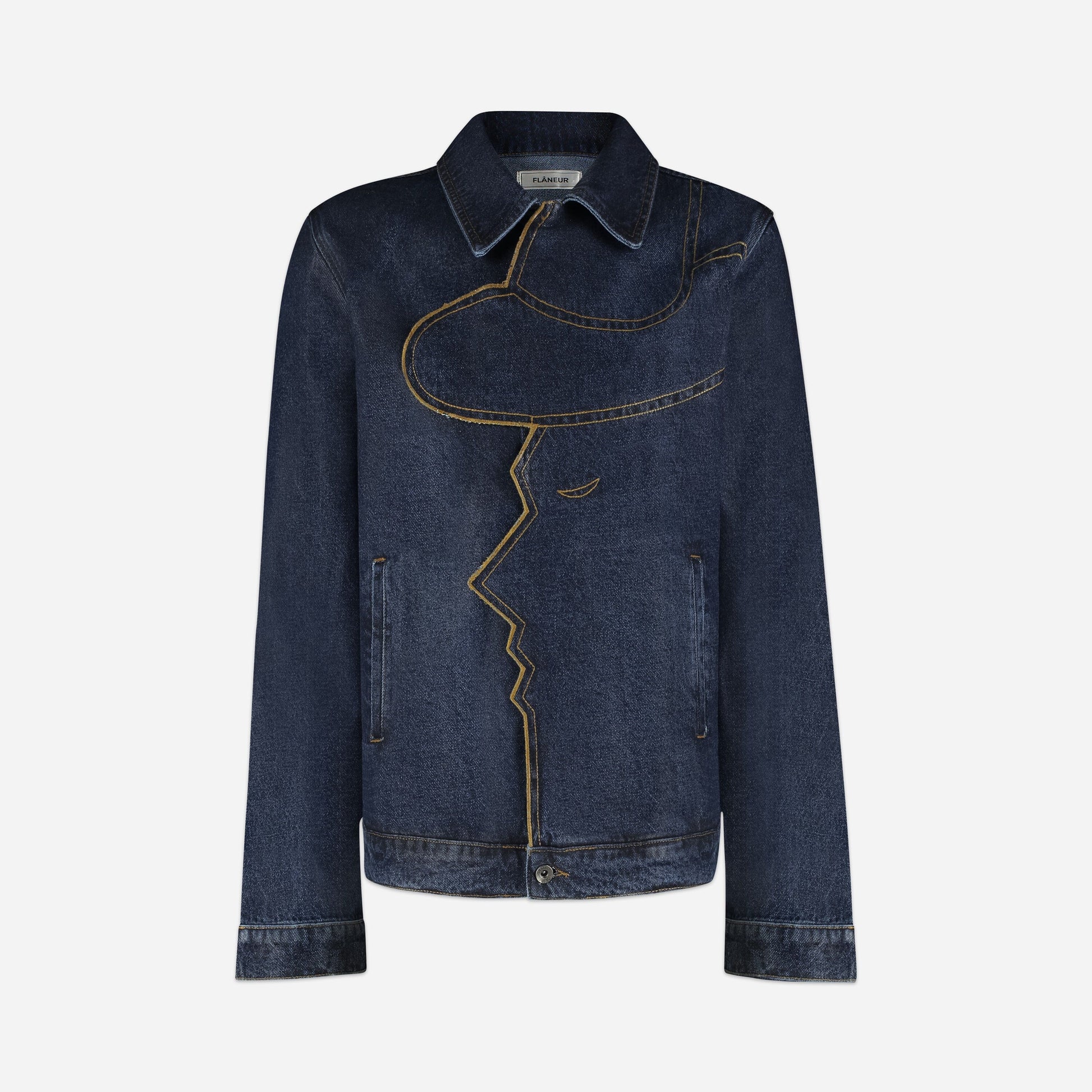 Visage Denim Jacket Blue