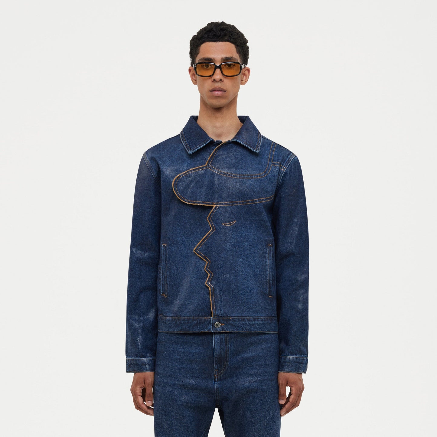 Visage Denim Jacket Blue