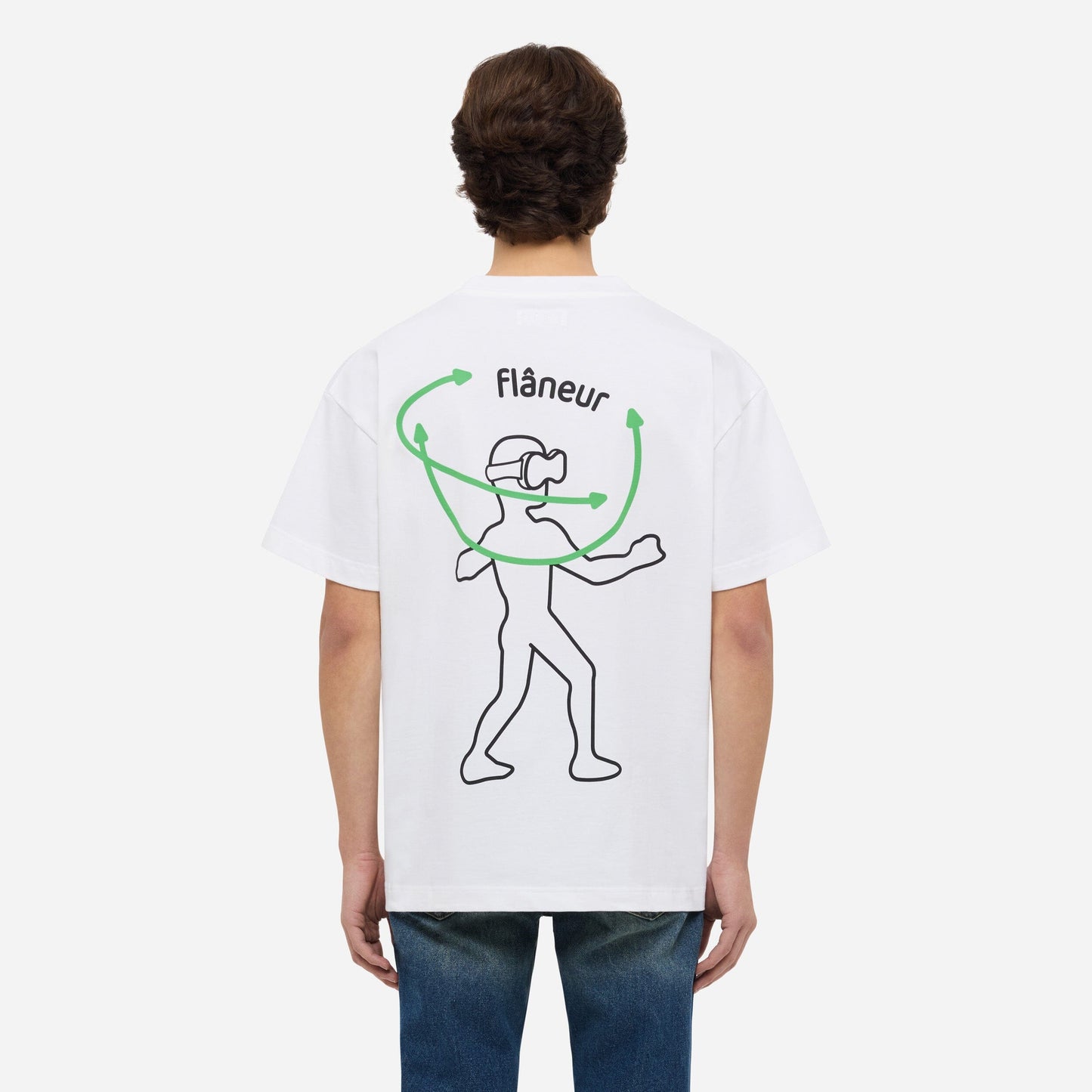 Vision Graphic T-Shirt | White
