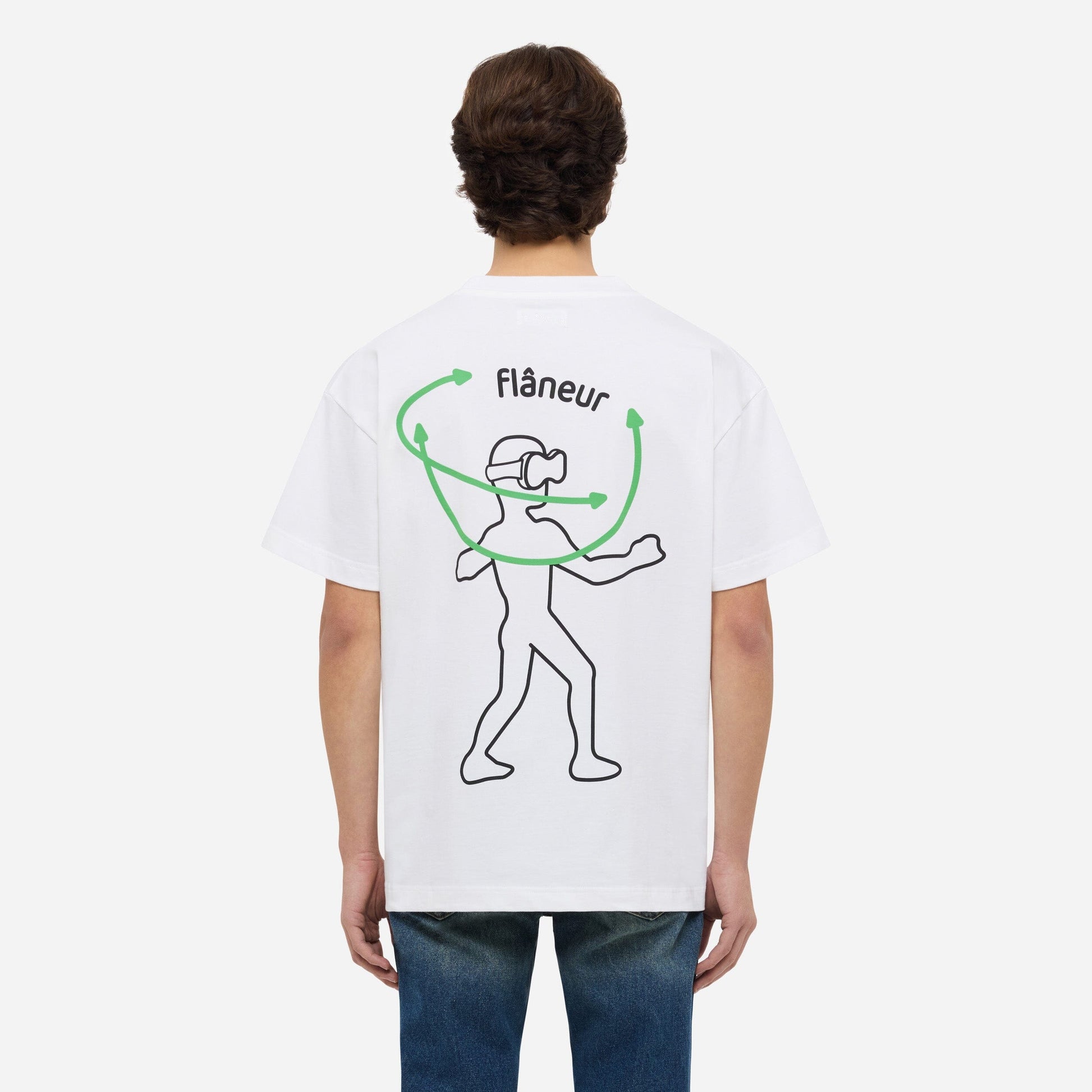 Vision Graphic T-Shirt | White