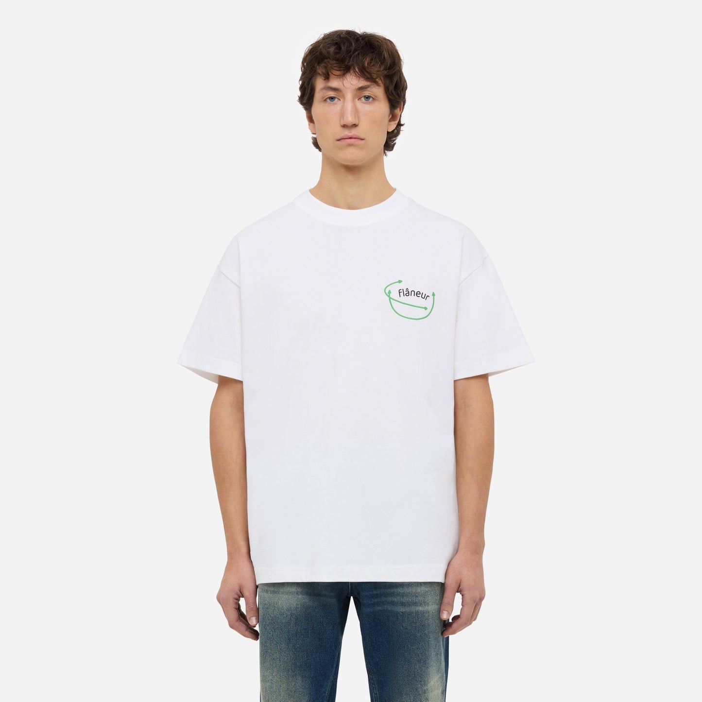 Vision Graphic T-Shirt | White