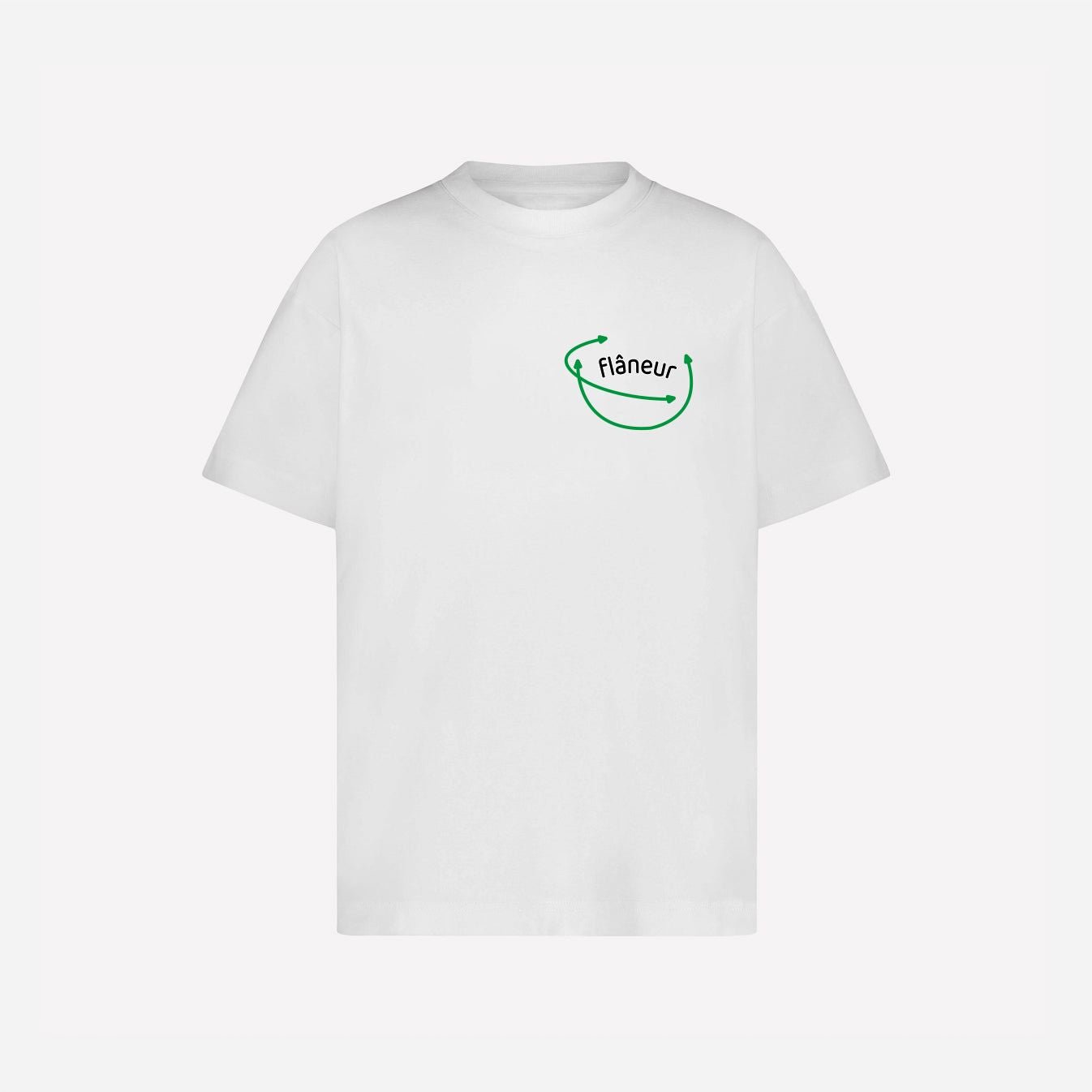 Vision Graphic T-Shirt | White