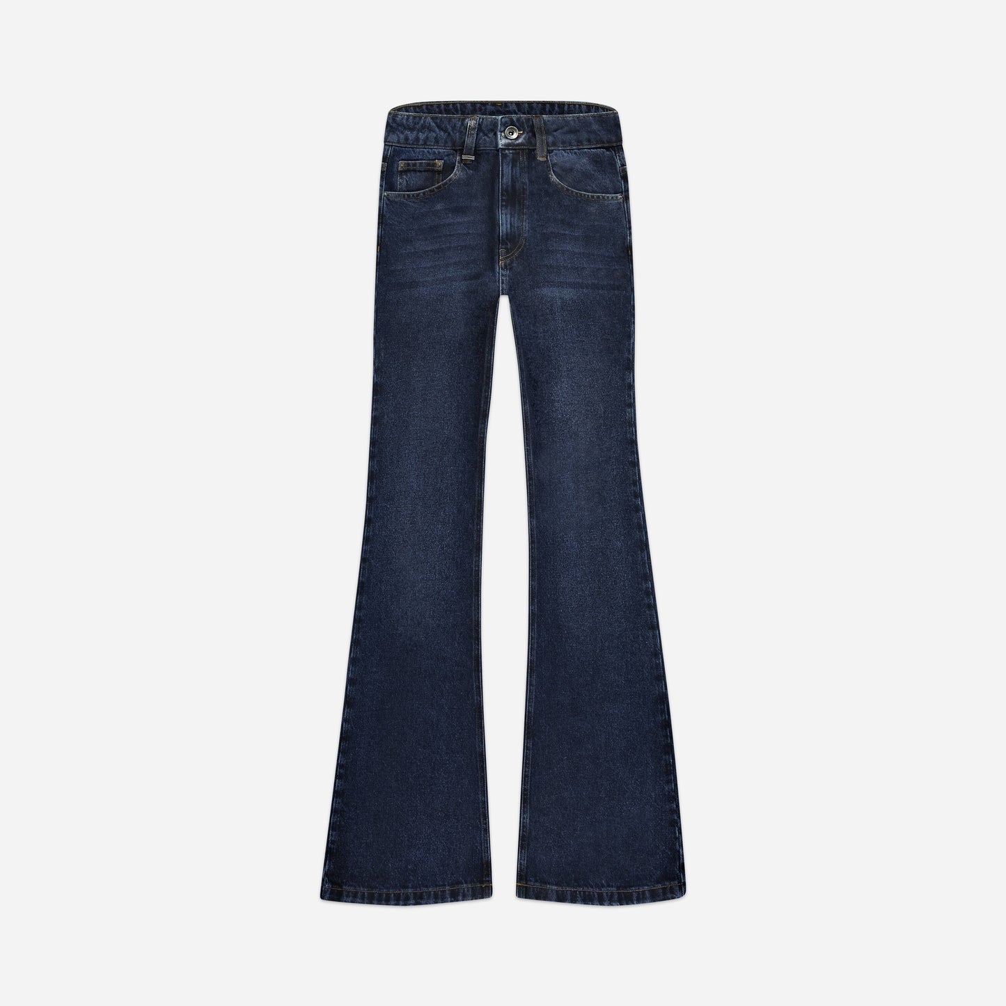 Waxed Metropole Jeans Blue