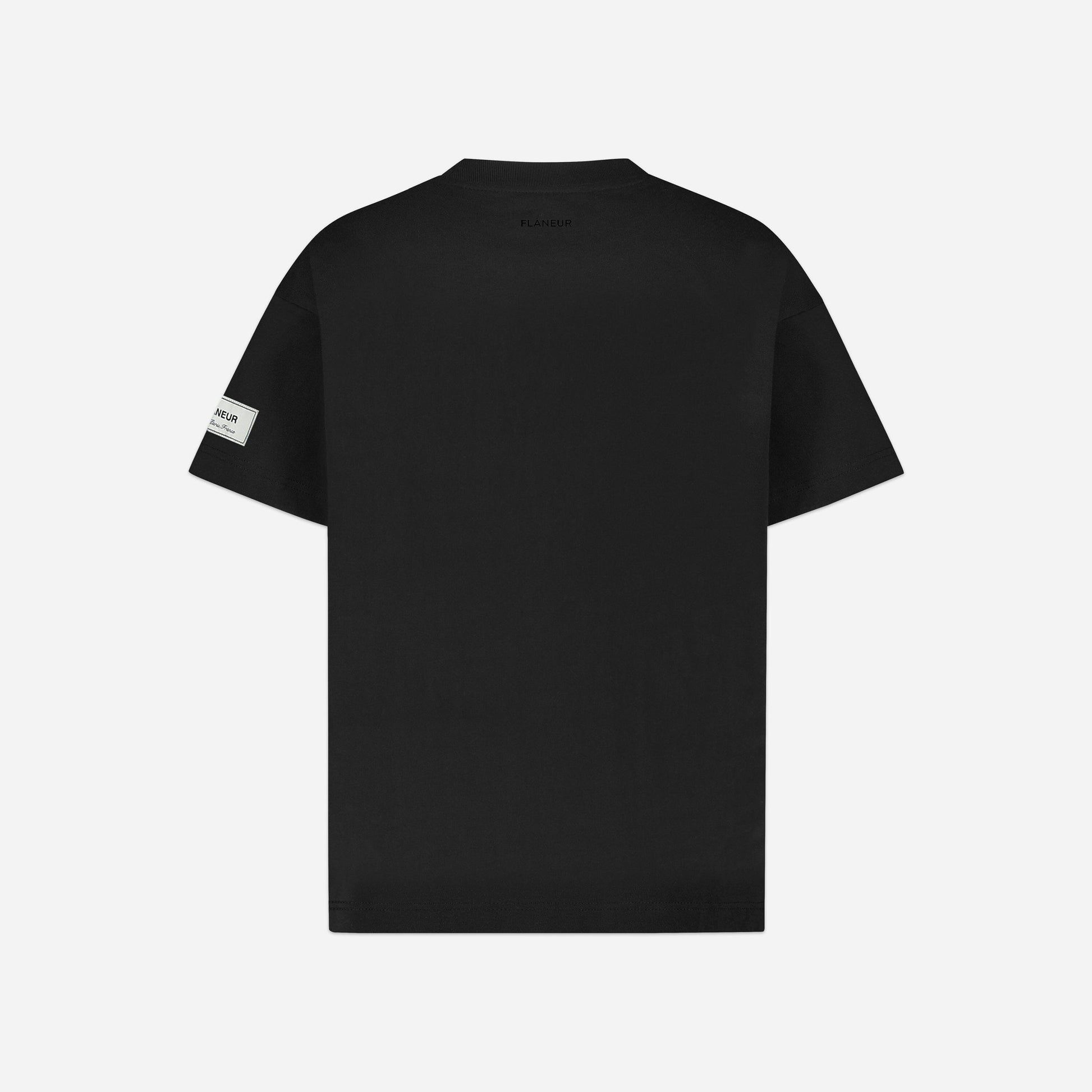 Atelier T-shirt Sleeve Emblem Black