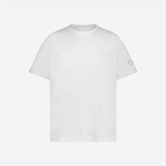 Atelier T-shirt Sleeve Emblem White