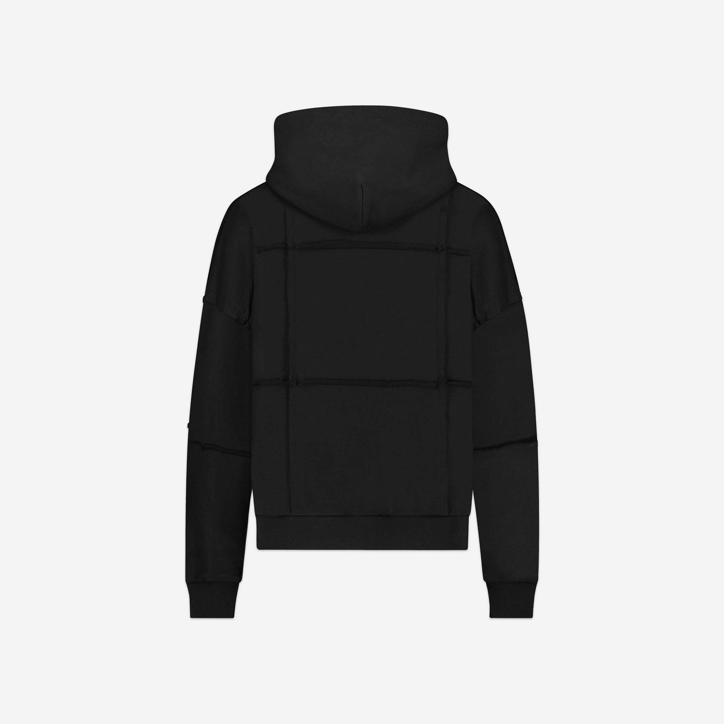 Black cut clearance out hoodie