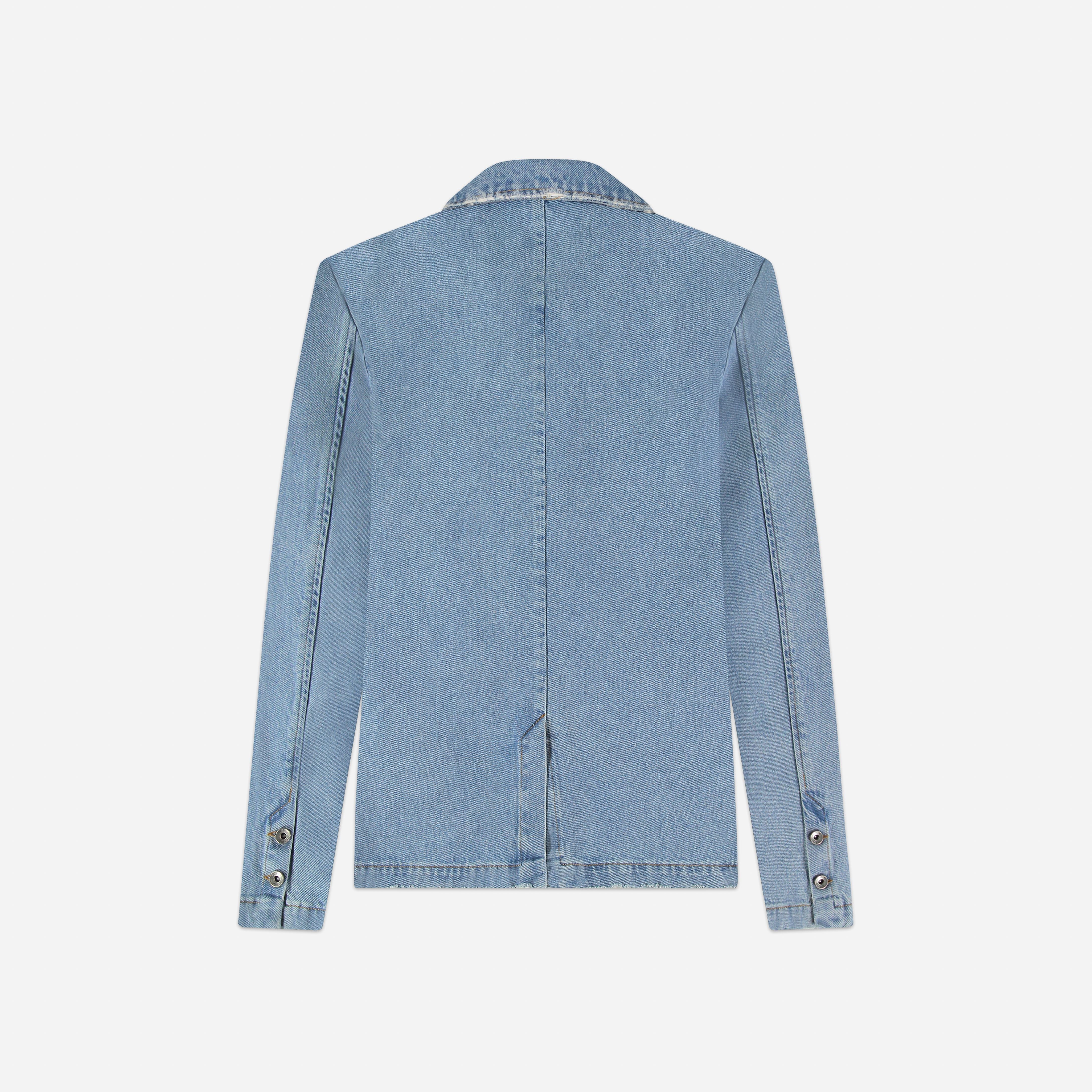 Light shop denim blazer