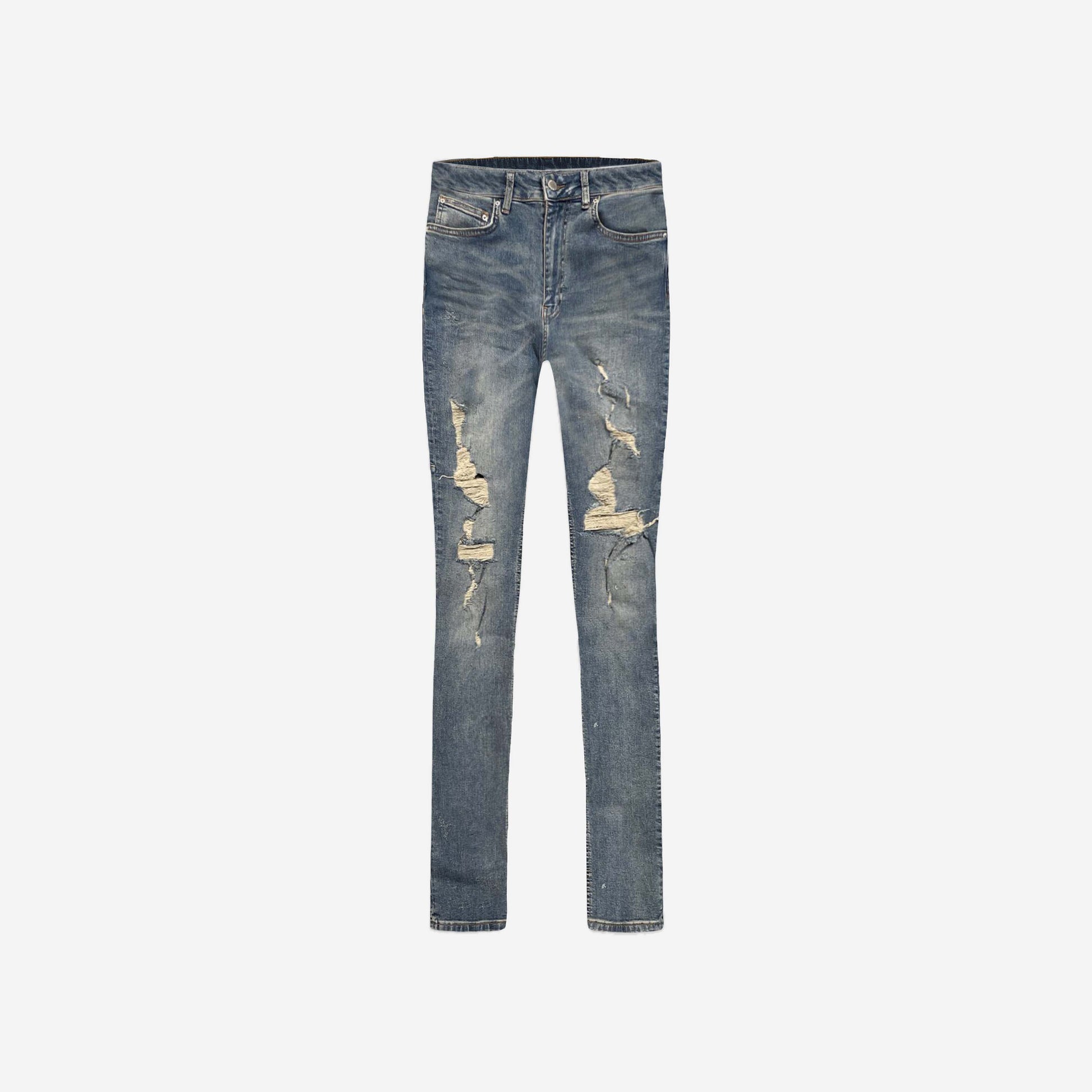 Destroyer Skinny Jeans in Dark Indigo Denim