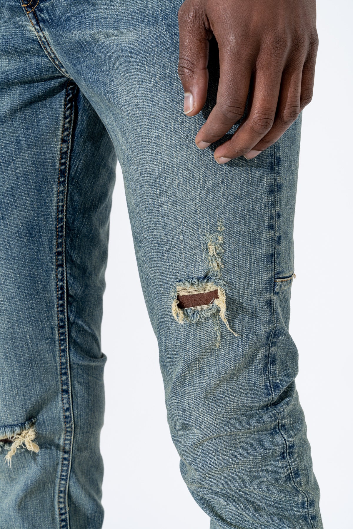 Destroyer Skinny Jeans in Opal Washed Denim