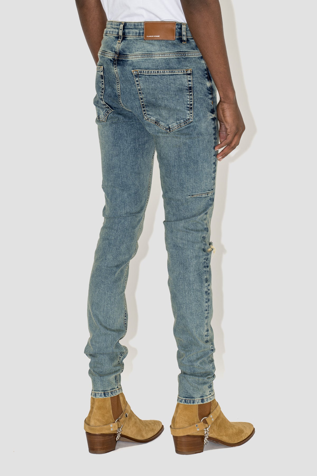 Destroyer Skinny Jeans in Opal Washed Denim