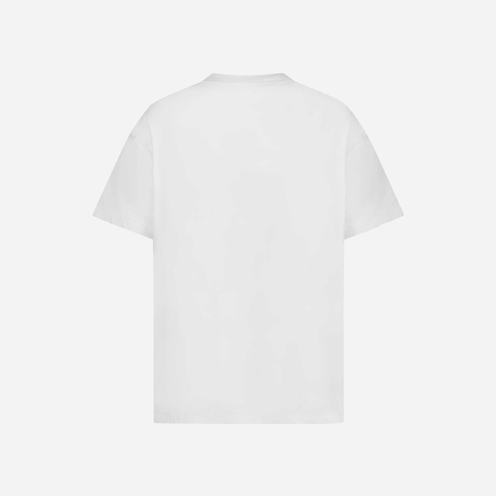 Distorted Printemps-Été T-Shirt in White