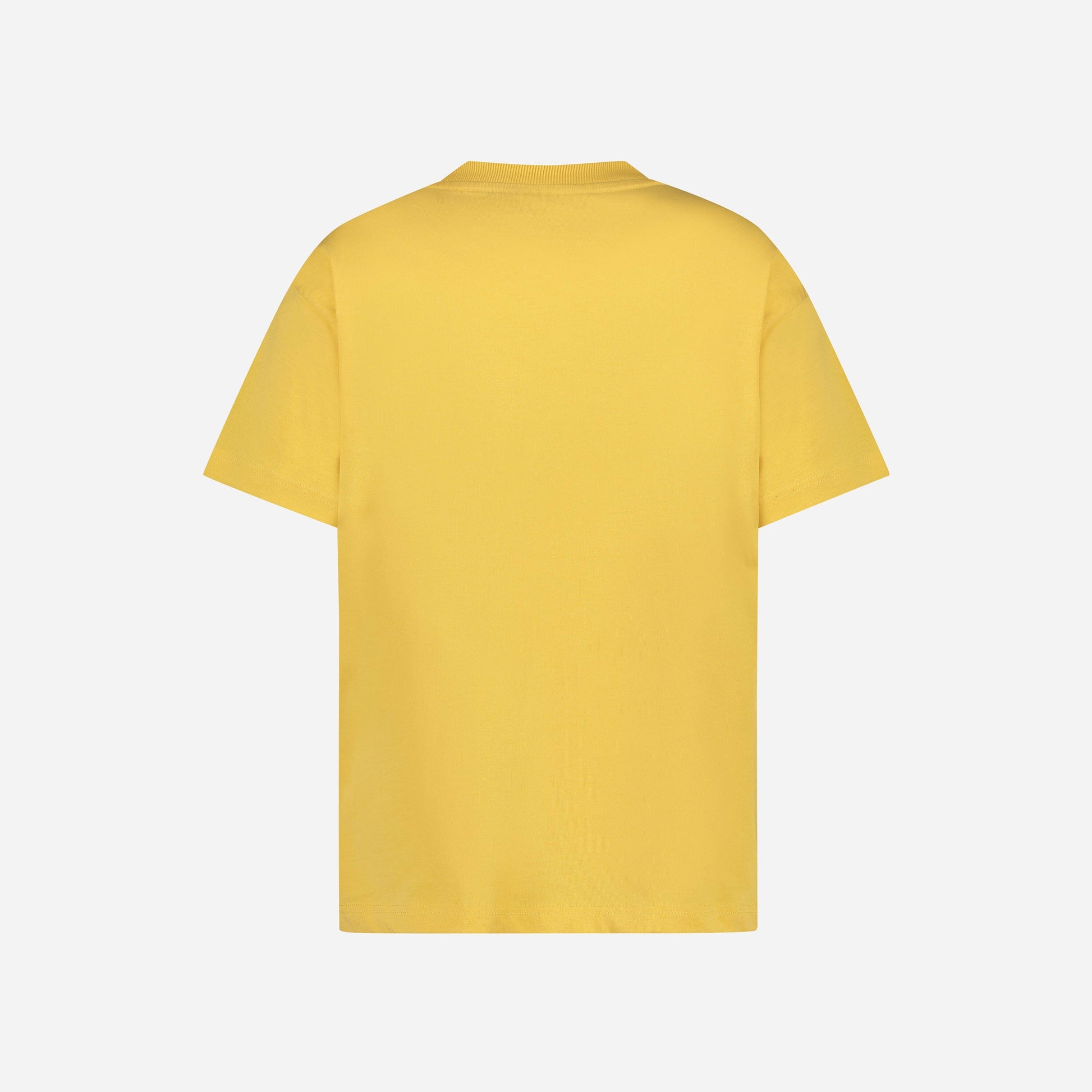 Distorted Printemps-Été T-Shirt in Yellow