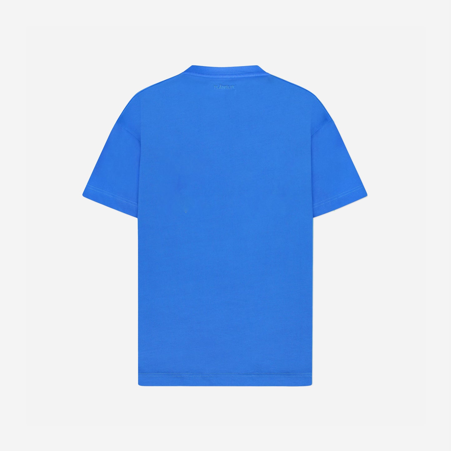 Embossed T-Shirt Blue