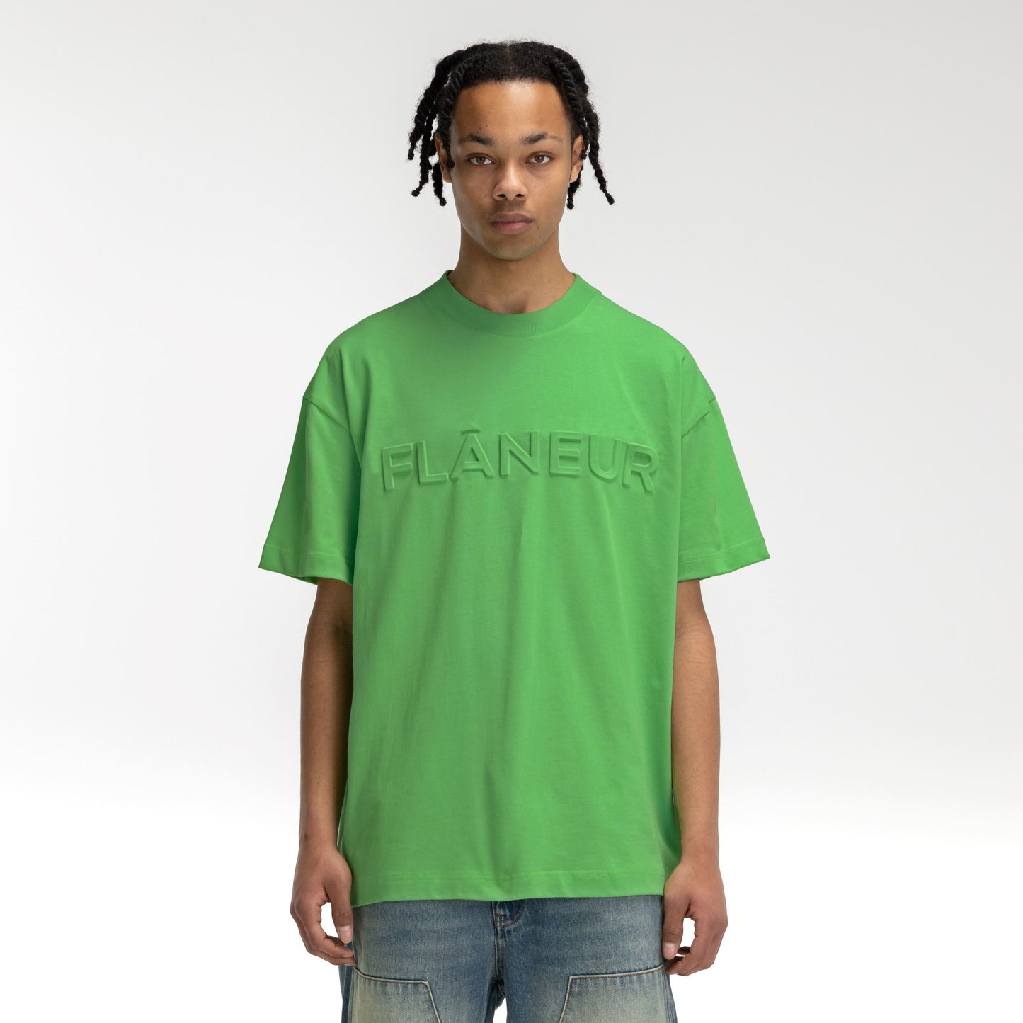 Embossed T-Shirt Green